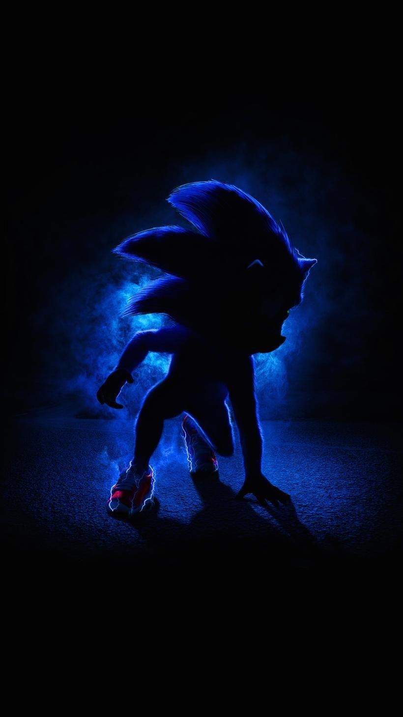 820x1460 Sonic the Hedgehog (2020) Phone Wallpaper. Moviemania. Imagenes de sonic exe, Fondo de pantalla pokemon, Arte súper héroe, Phone