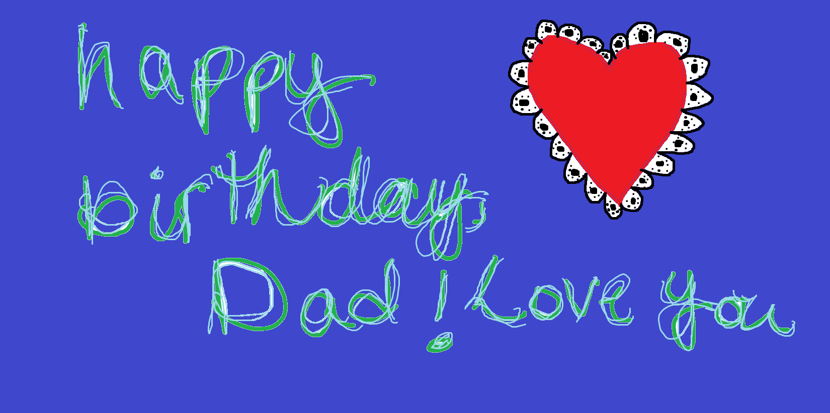 1650x830 I Love Dad Happy Birthday Father HD Wallpaper. Birthday message for father, Special happy birthday wishes, Happy birthday dad image, Desktop