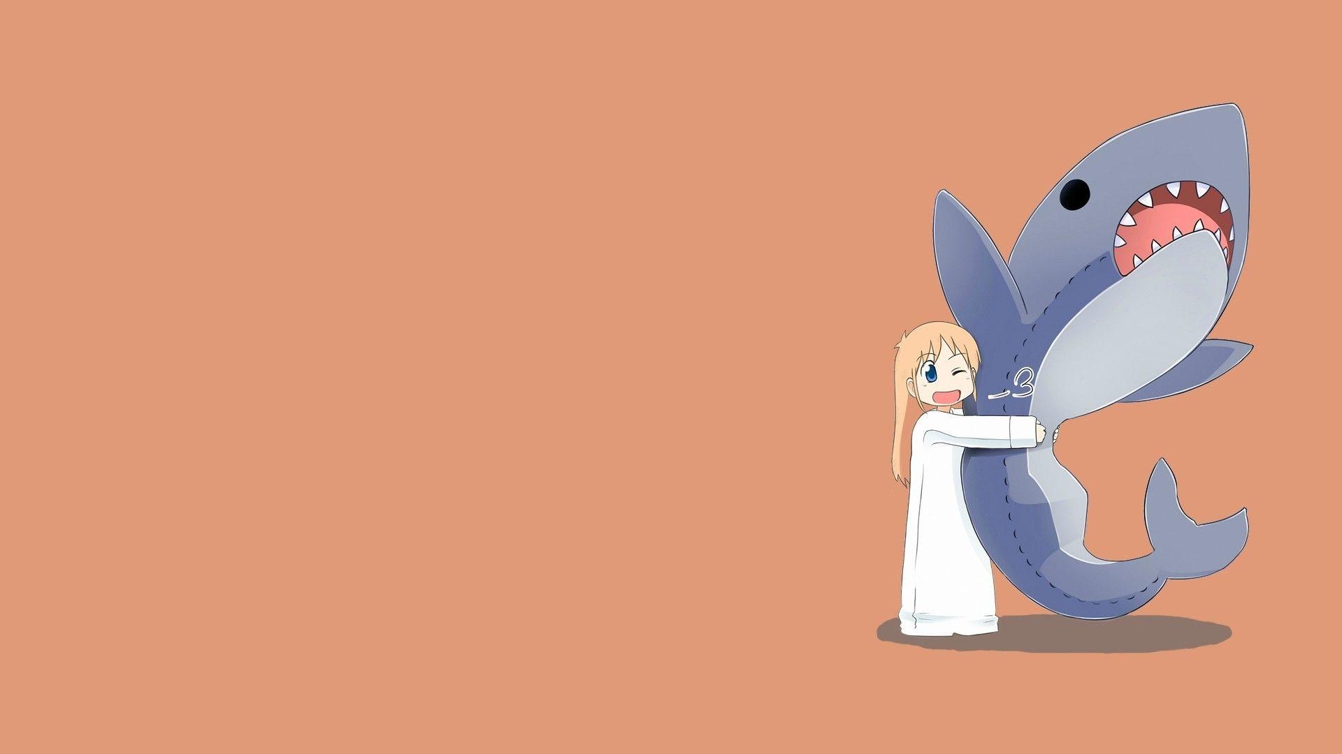 1920x1080 Wallpaper, illustration, simple background, anime girls, cartoon, Desktop