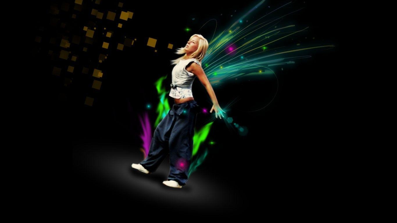 1370x770 Cool Dance Background, Desktop