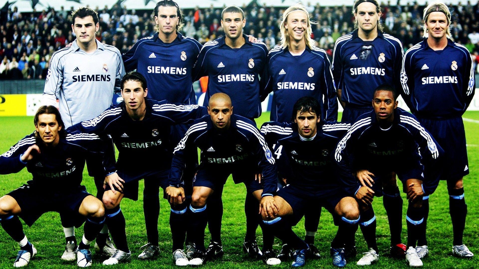 1920x1080 Real Madrid Iker Casillas David Beckham Sergio Ramos Robinho Raul, Desktop