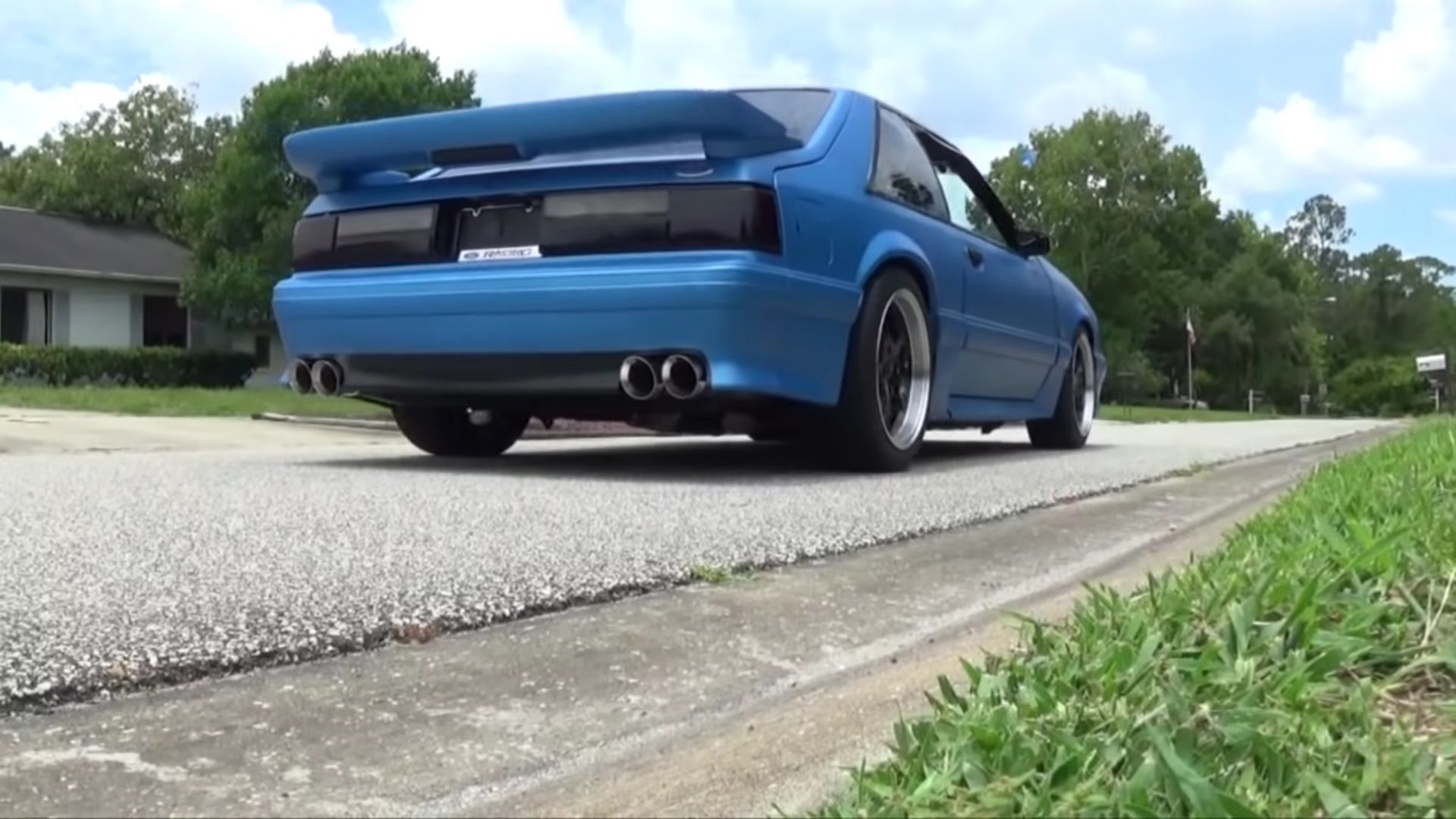 1920x1080 Video: 1991 Ford Mustang GT Fox Body 5.0 Exhaust Sound, Desktop