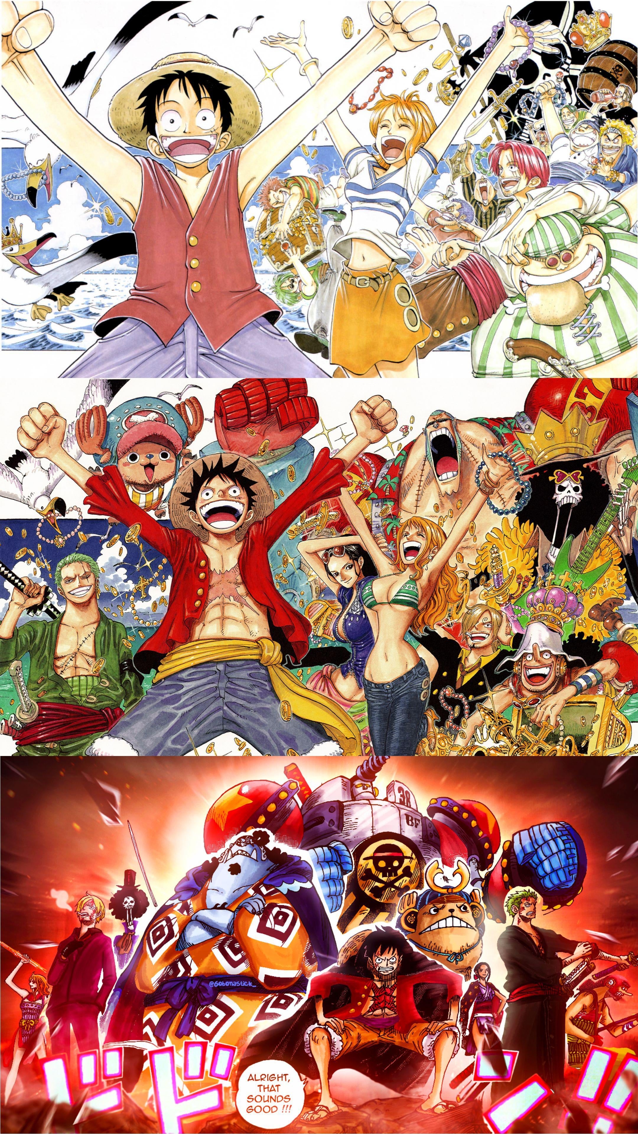 2160x3840 One Piece Color Spread Wallpaper: OnePiece, Phone