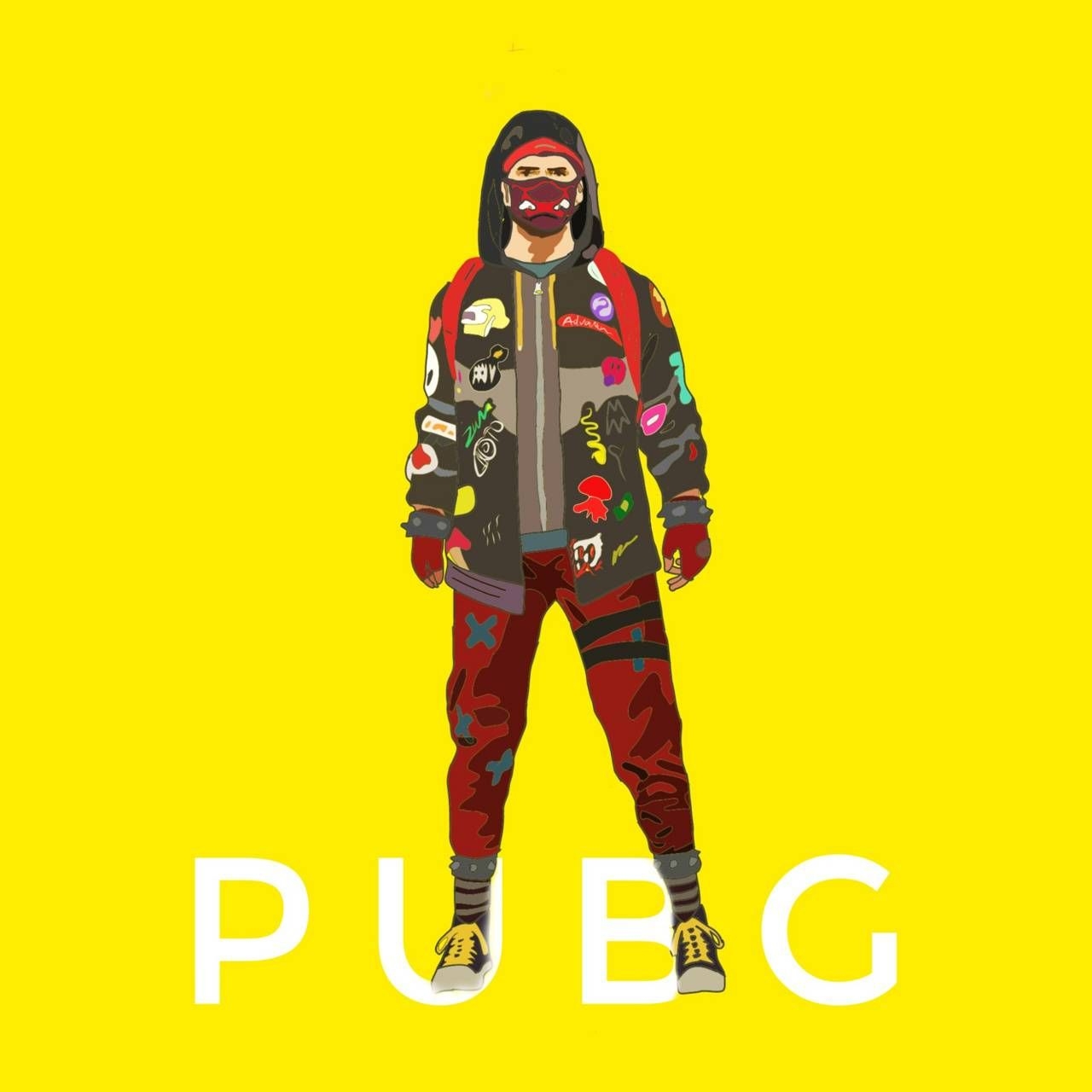 1280x1280 Pubg Avatar wallpaper, Phone