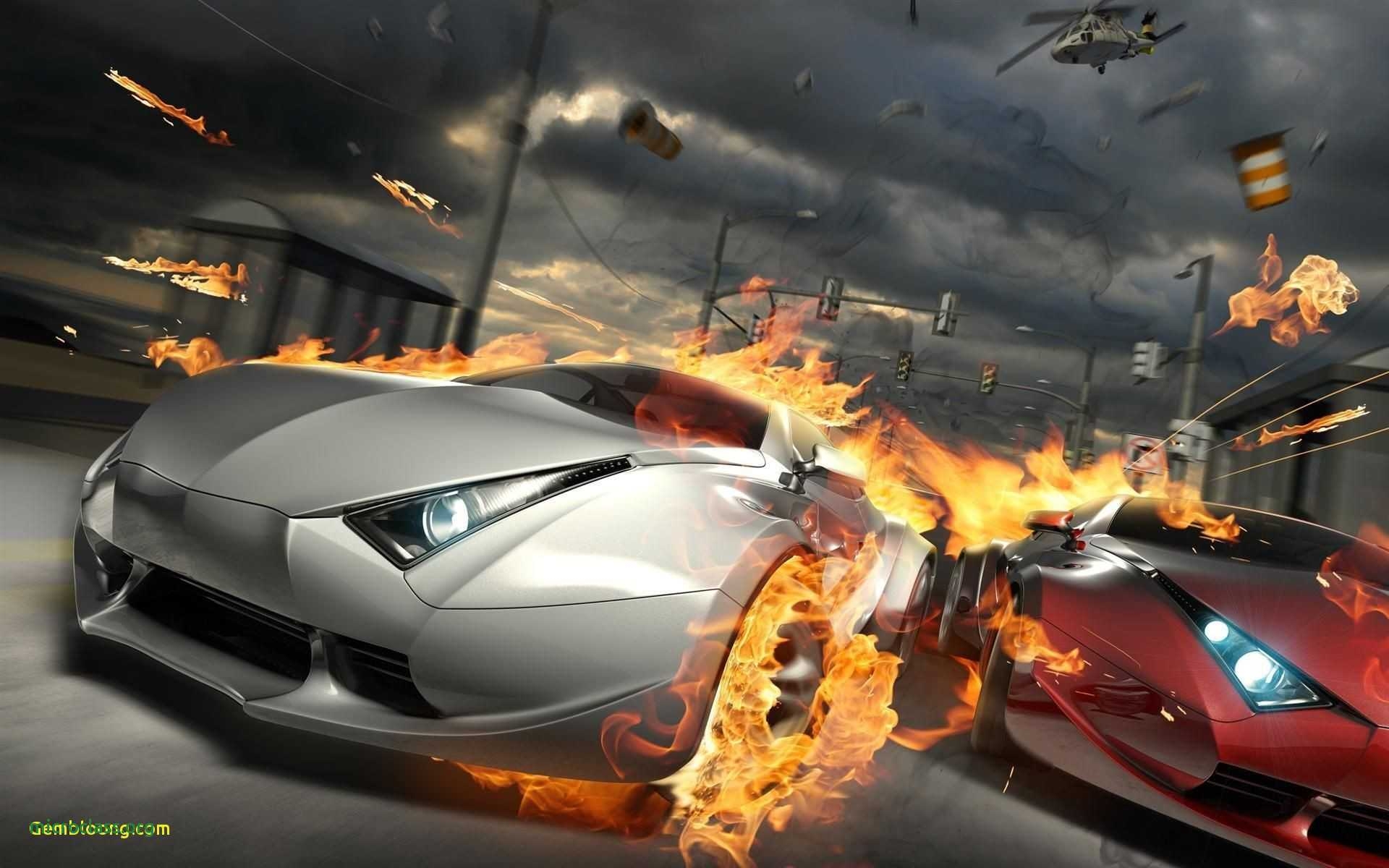 1920x1200 Hd Wallpaper 3D Car Awesome Wallpaper Fire Cars Cars HD Wallpaper, Desktop