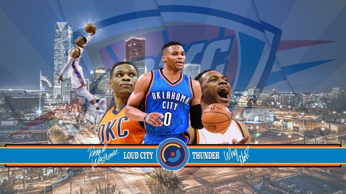 1200x680 Oklahoma City Thunder Wallpaper of the Month: Russell Westbrook, Desktop