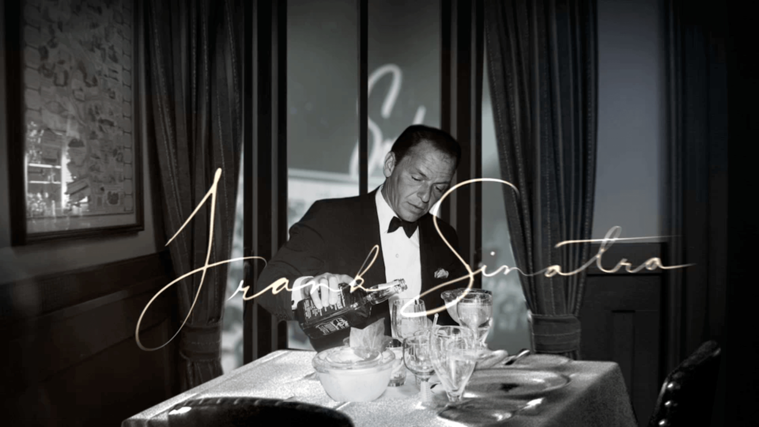 2560x1440 Frank Sinatra Posthumously Pitches $150 (and up) Bottles of Jack, Desktop