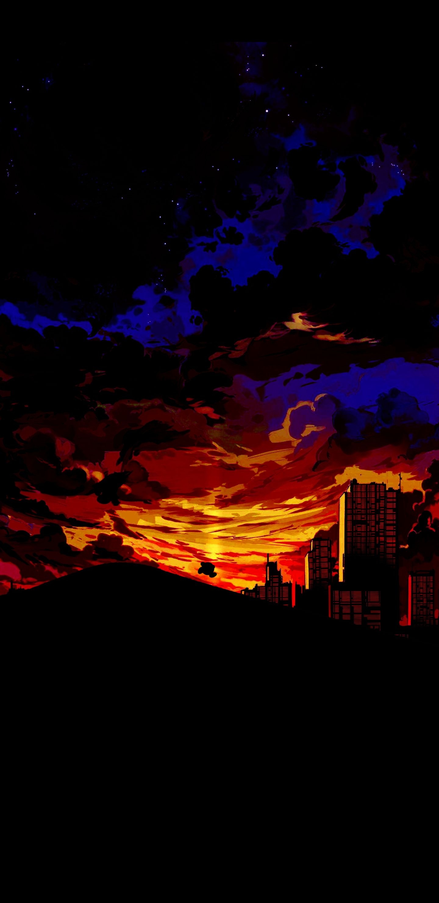 1440x2960 Amoled Anime Wallpaper Redditwalpaperlist.com, Phone