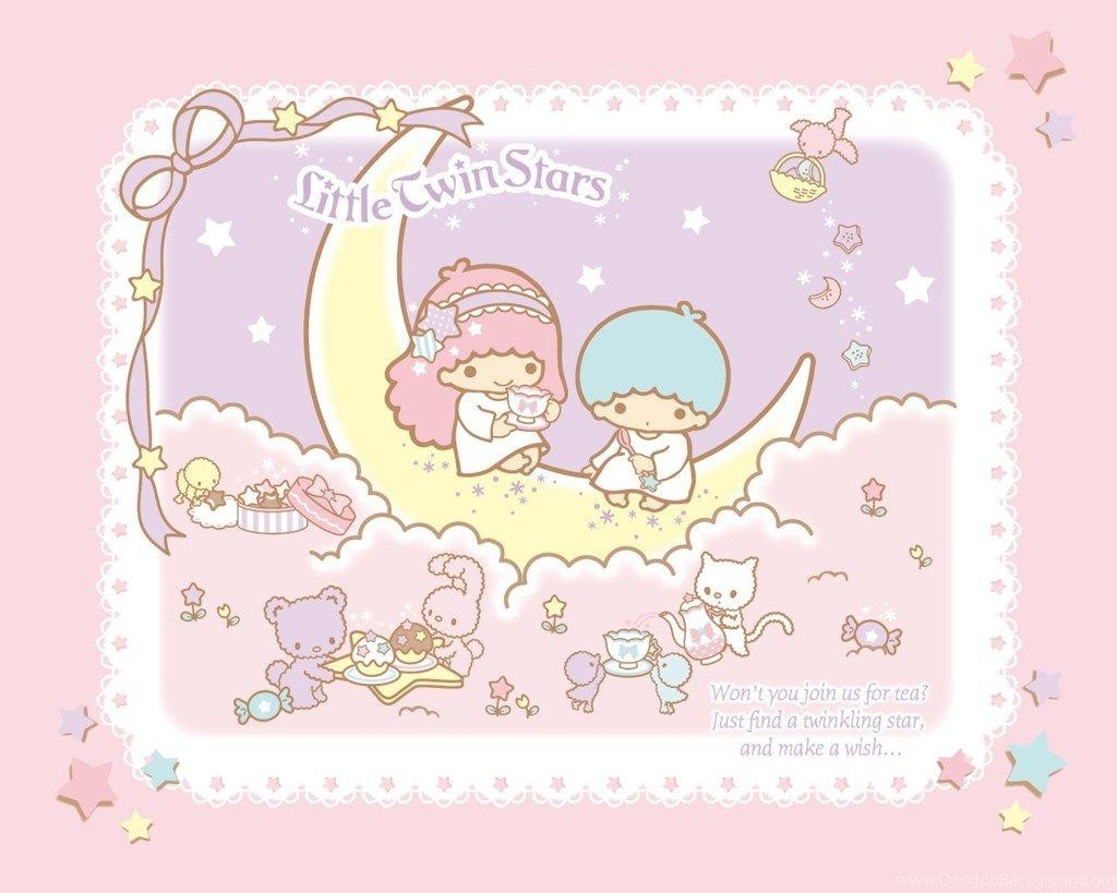 1030x820 Wallpaper Little Twin Star Liitle Stars Sanrio Pastels With, Desktop