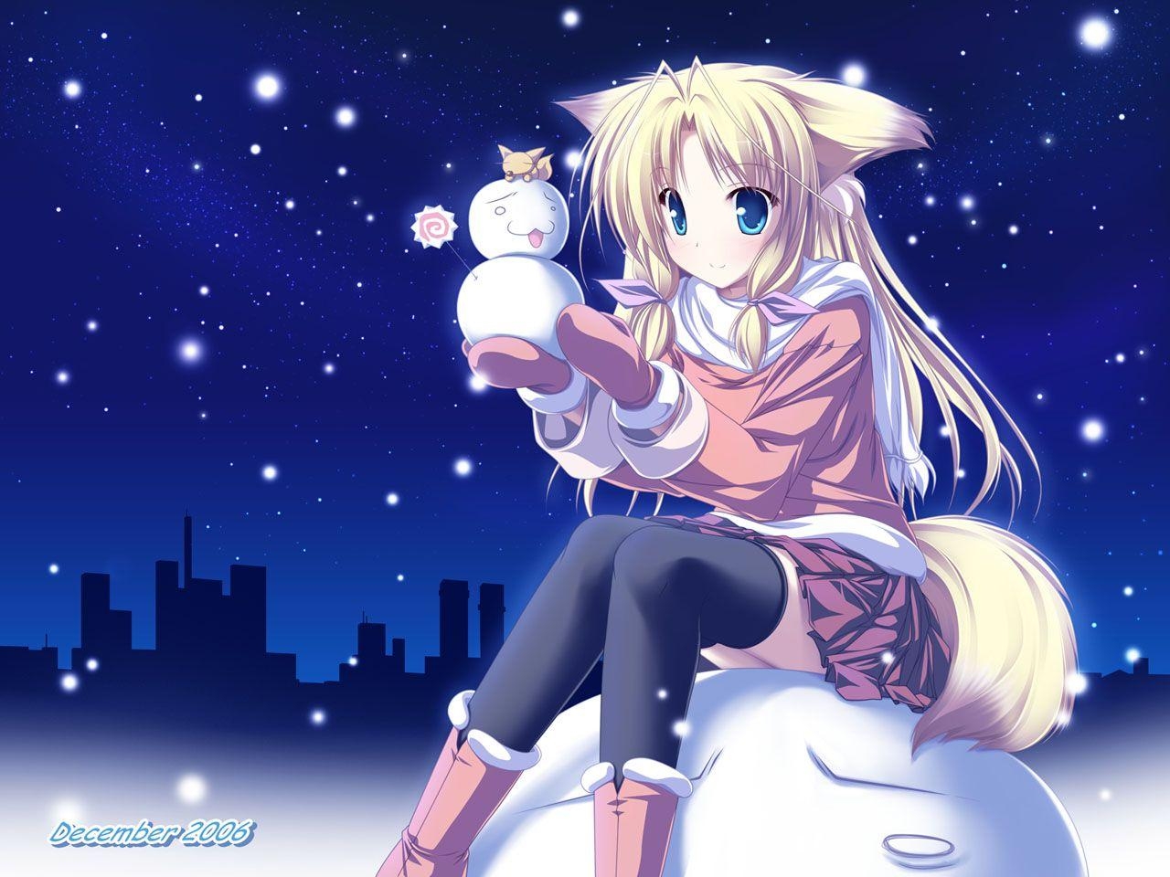 1280x960 Kitsune Anime, Desktop