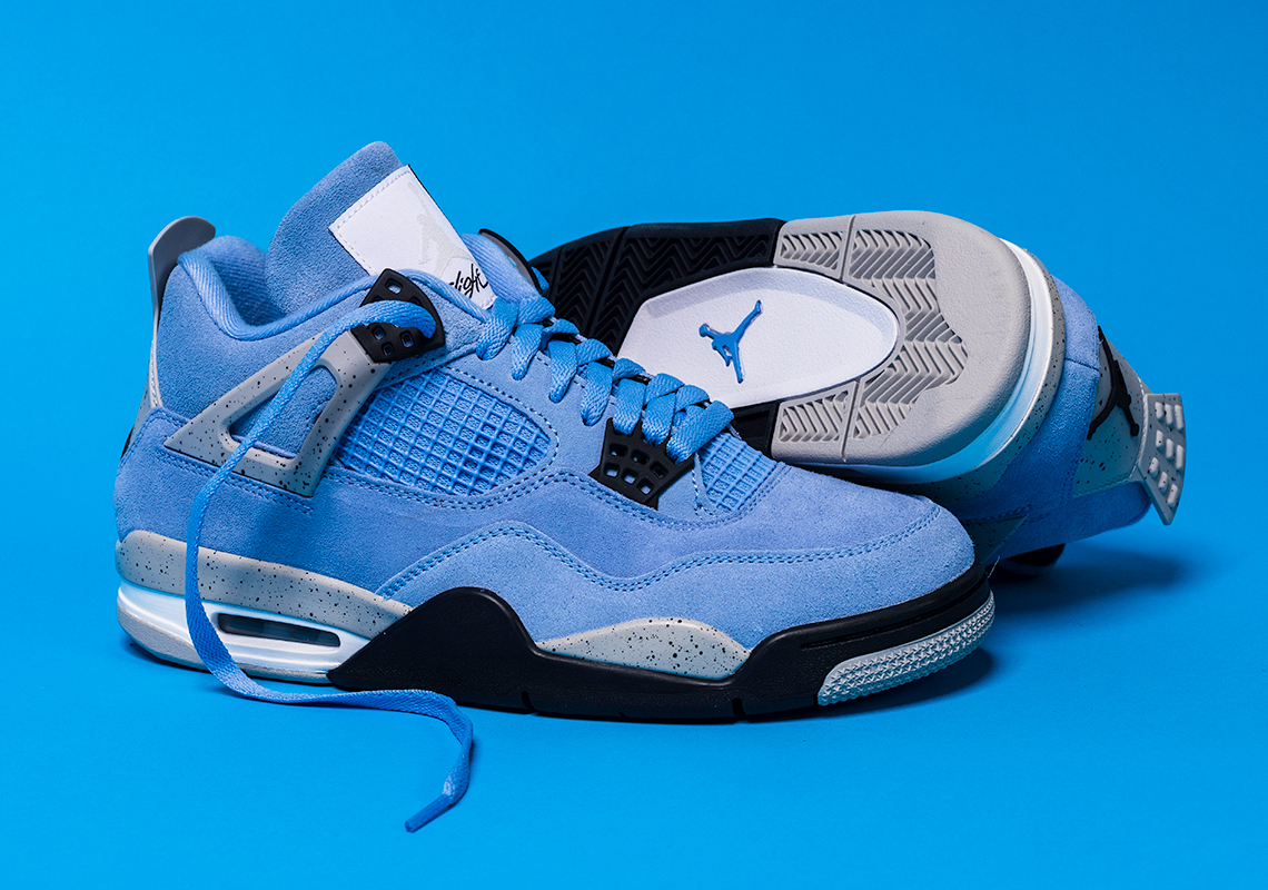 1140x800 Air Jordan 4 University Blue CT8527 400 UNC, Desktop