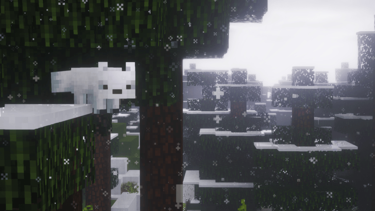 1280x720 Minecraft Winter Wallpaper Free Minecraft Winter Background, Desktop