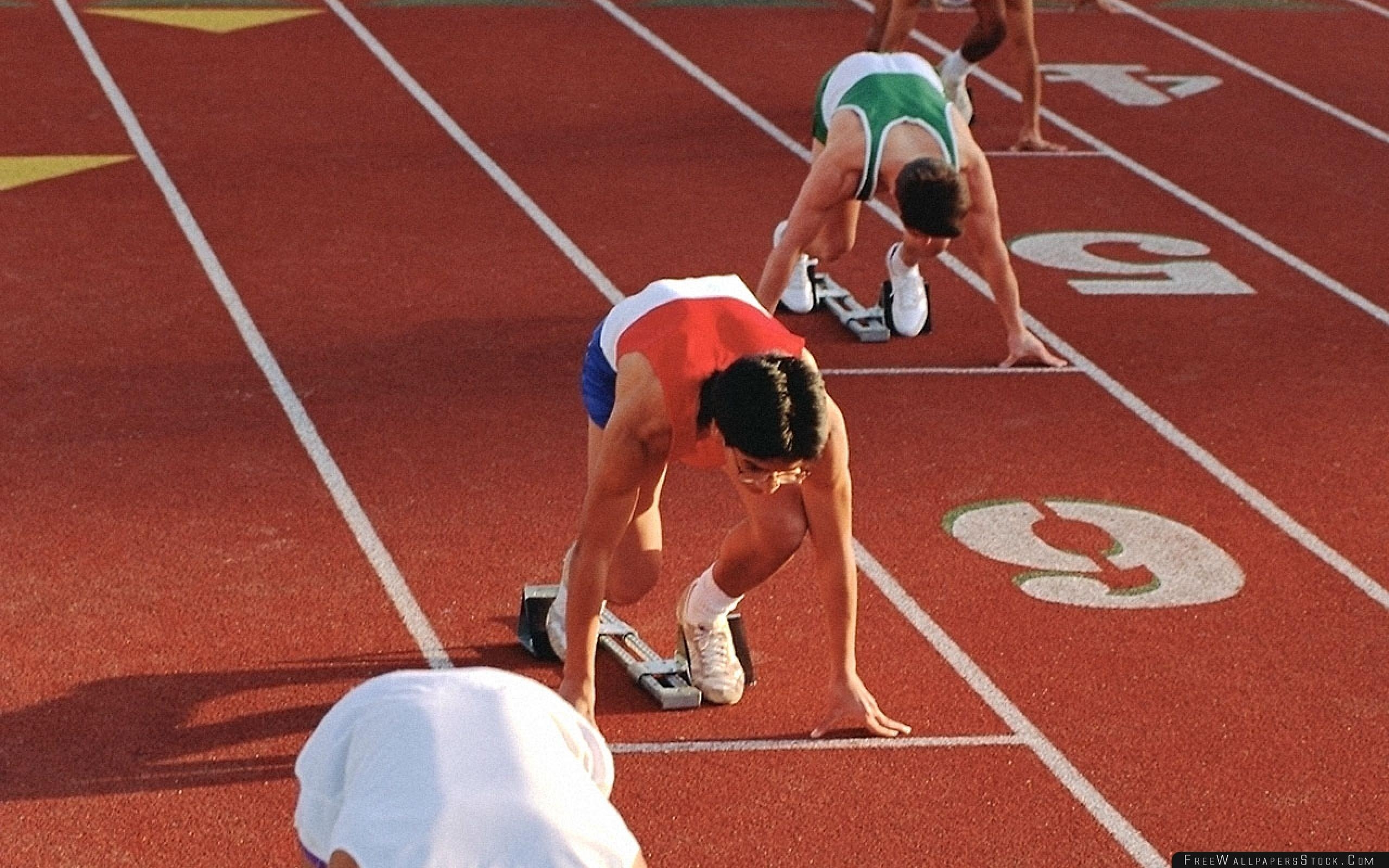 2560x1600 Track And Field Athletics Start Run Stadium Wallpaper, Desktop