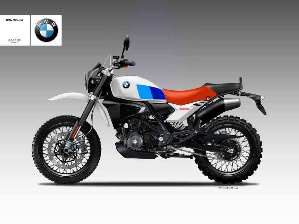 1030x770 BMW G310 GS Classic Concept Imagines the Bike as Aggressive Scrambler, Desktop