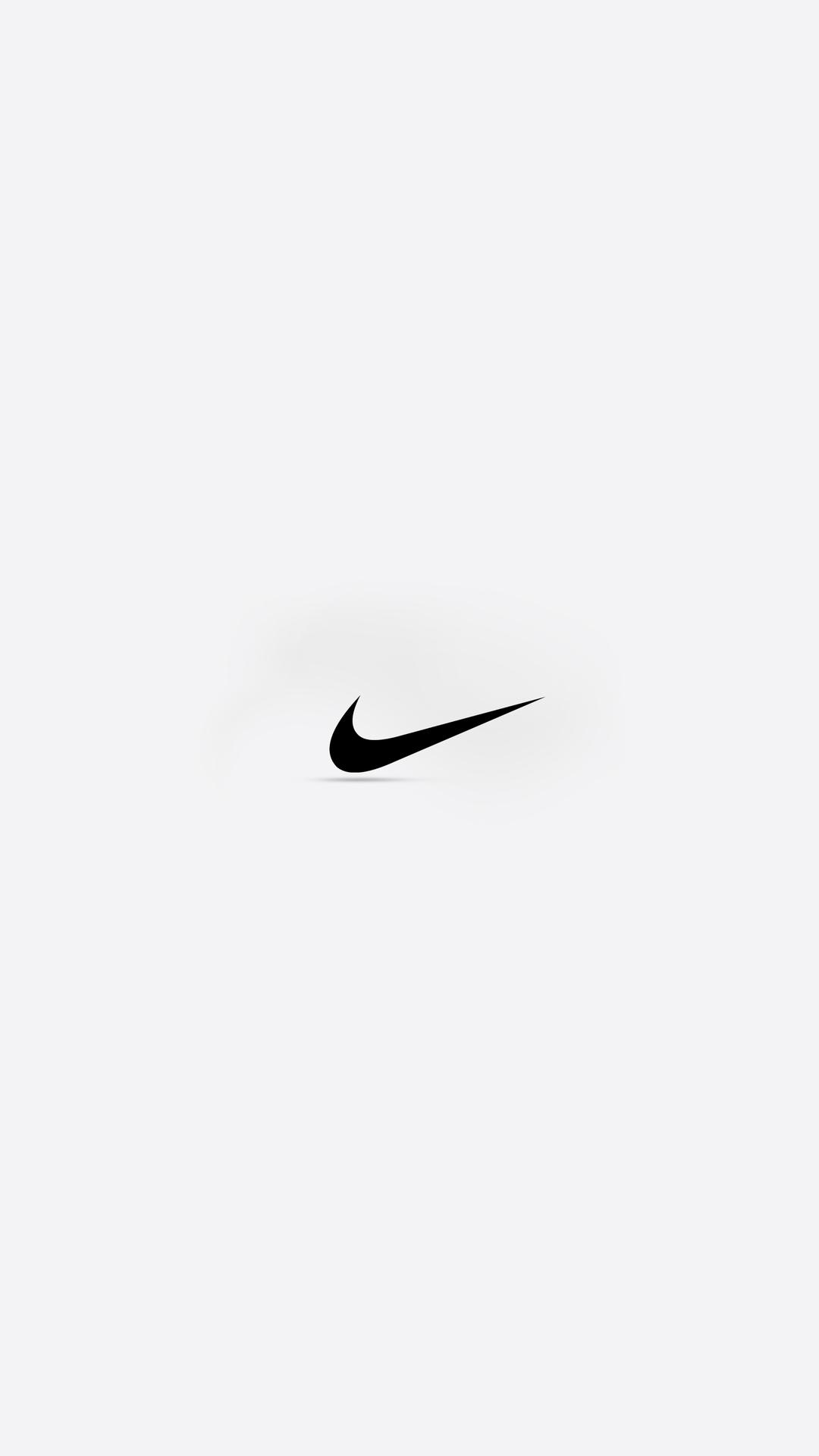 1080x1920 Minimal NIKE Logo Gray Shadow Android Wallpaper free download, Phone