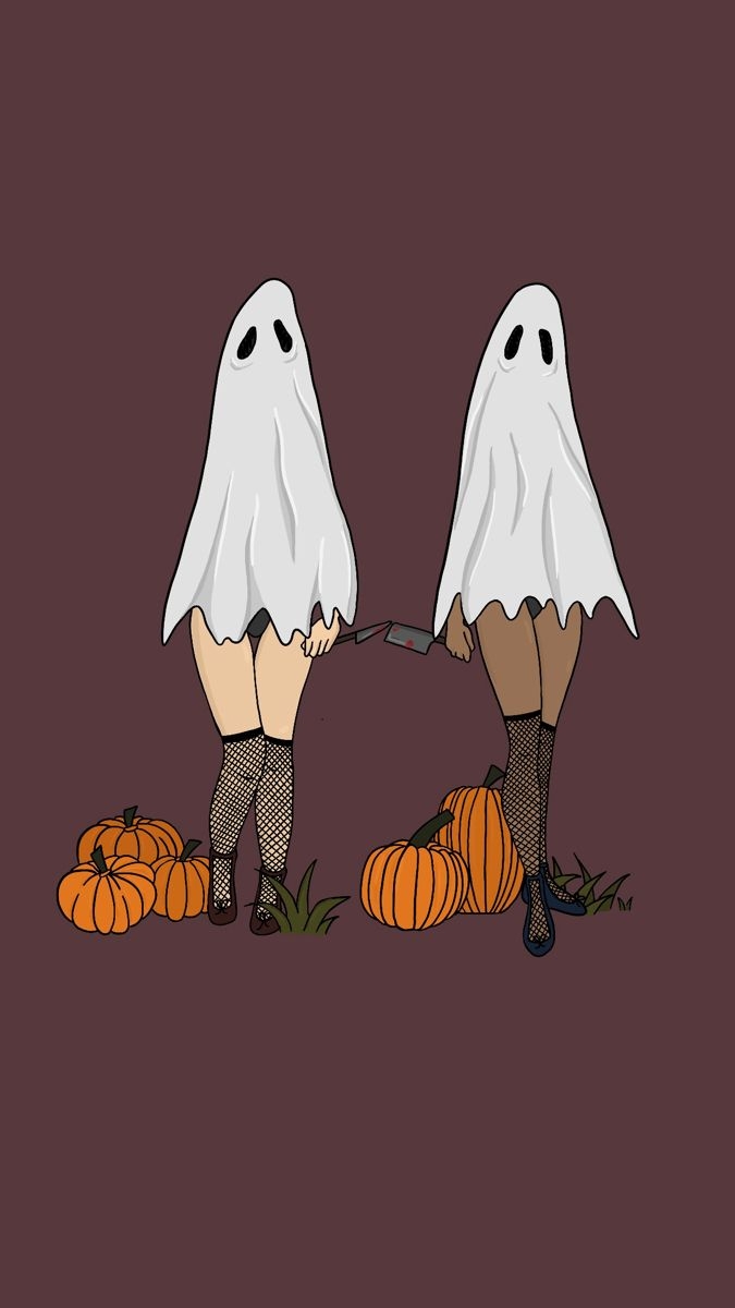 680x1200 halloween ghost girl wallpaper, Phone