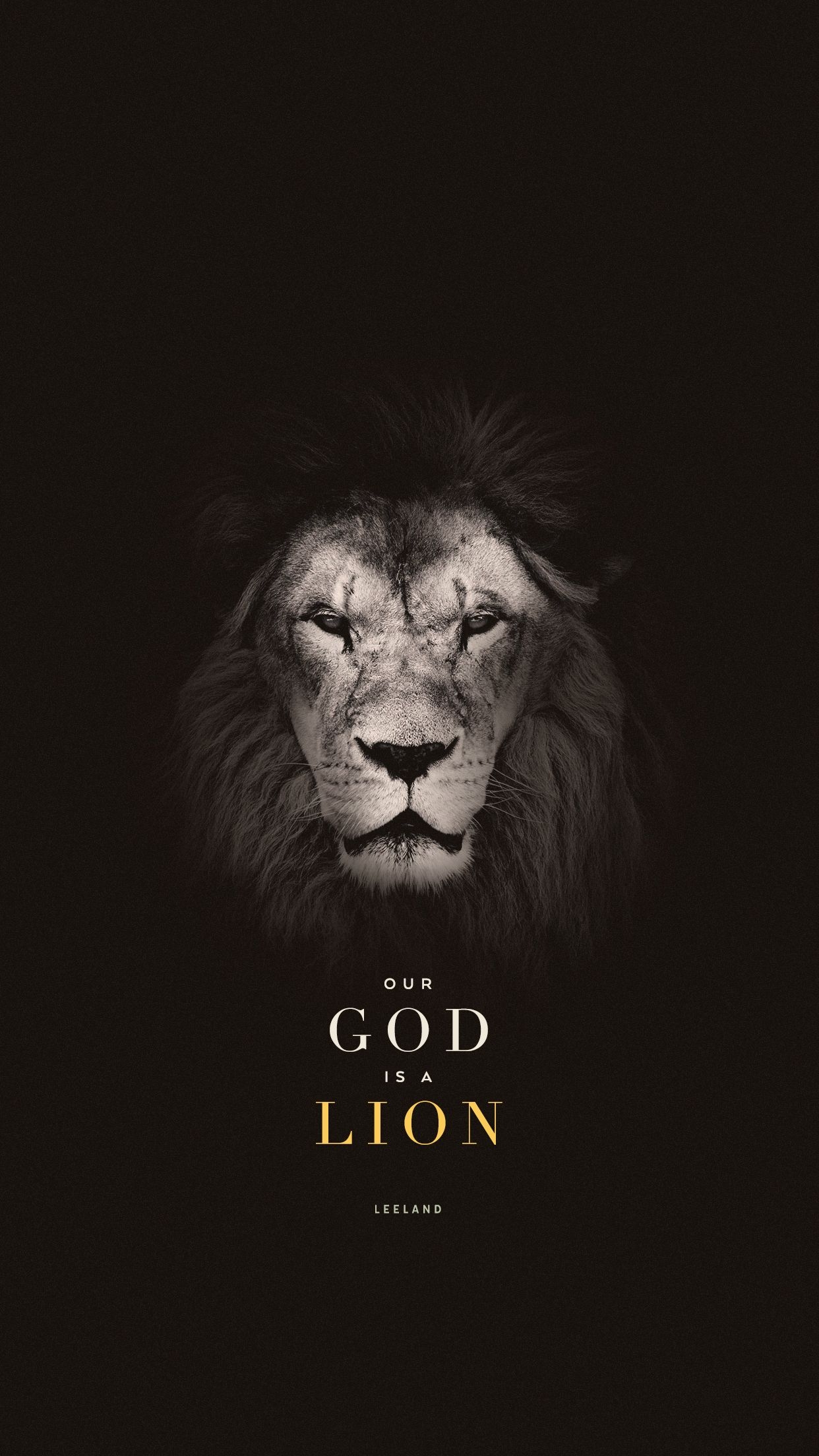 1250x2210 Wednesday Wallpaper: Our God is a Lion, Phone