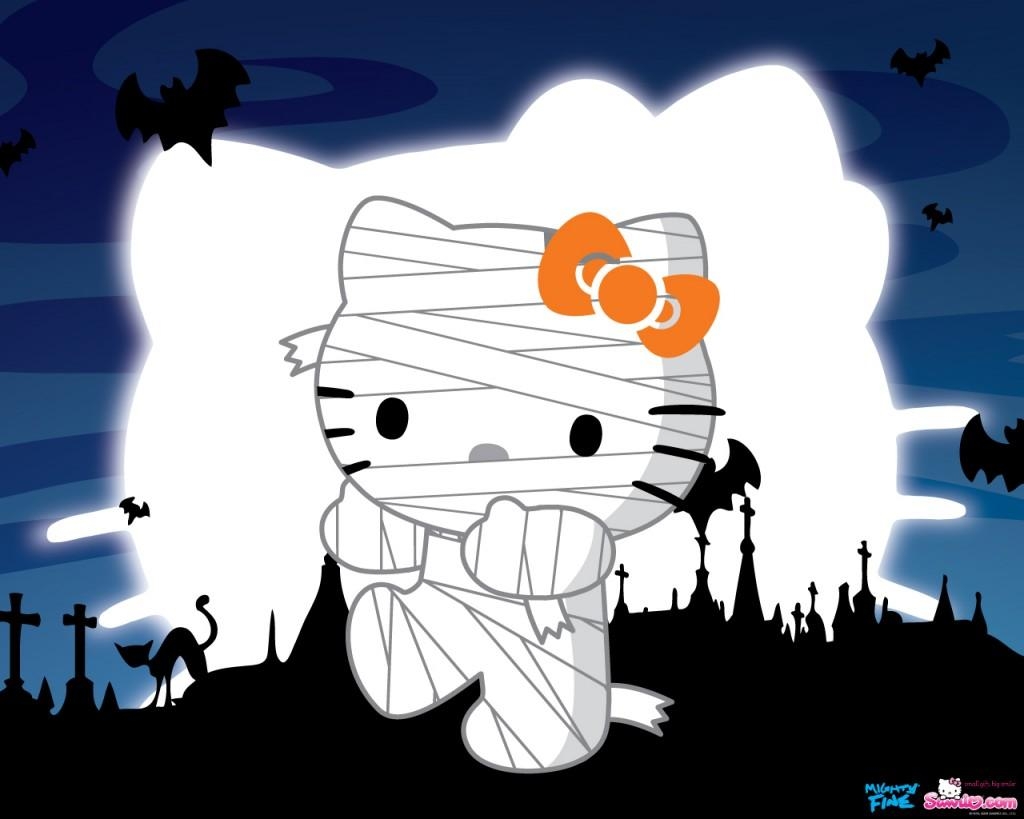 1030x820 Halloween Hello Kitty Desktop Wallpaper, Desktop