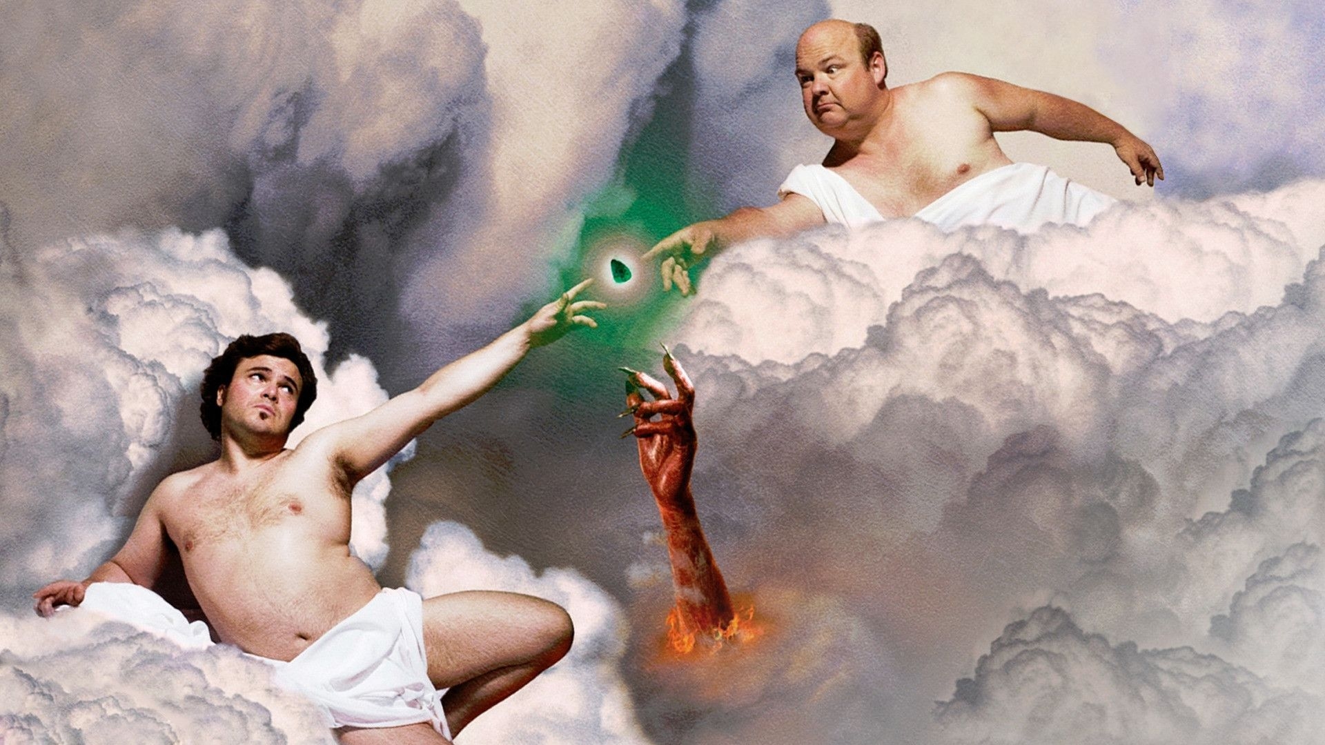 1920x1080 The pick of destiny. The Creation of Adam Parodies, Desktop