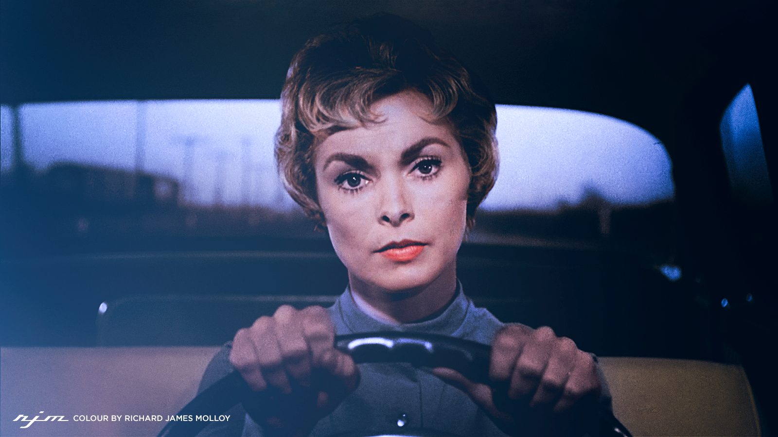 1600x900 Janet Leigh as Marion Crane in Psycho (1960).: Colorization, Desktop