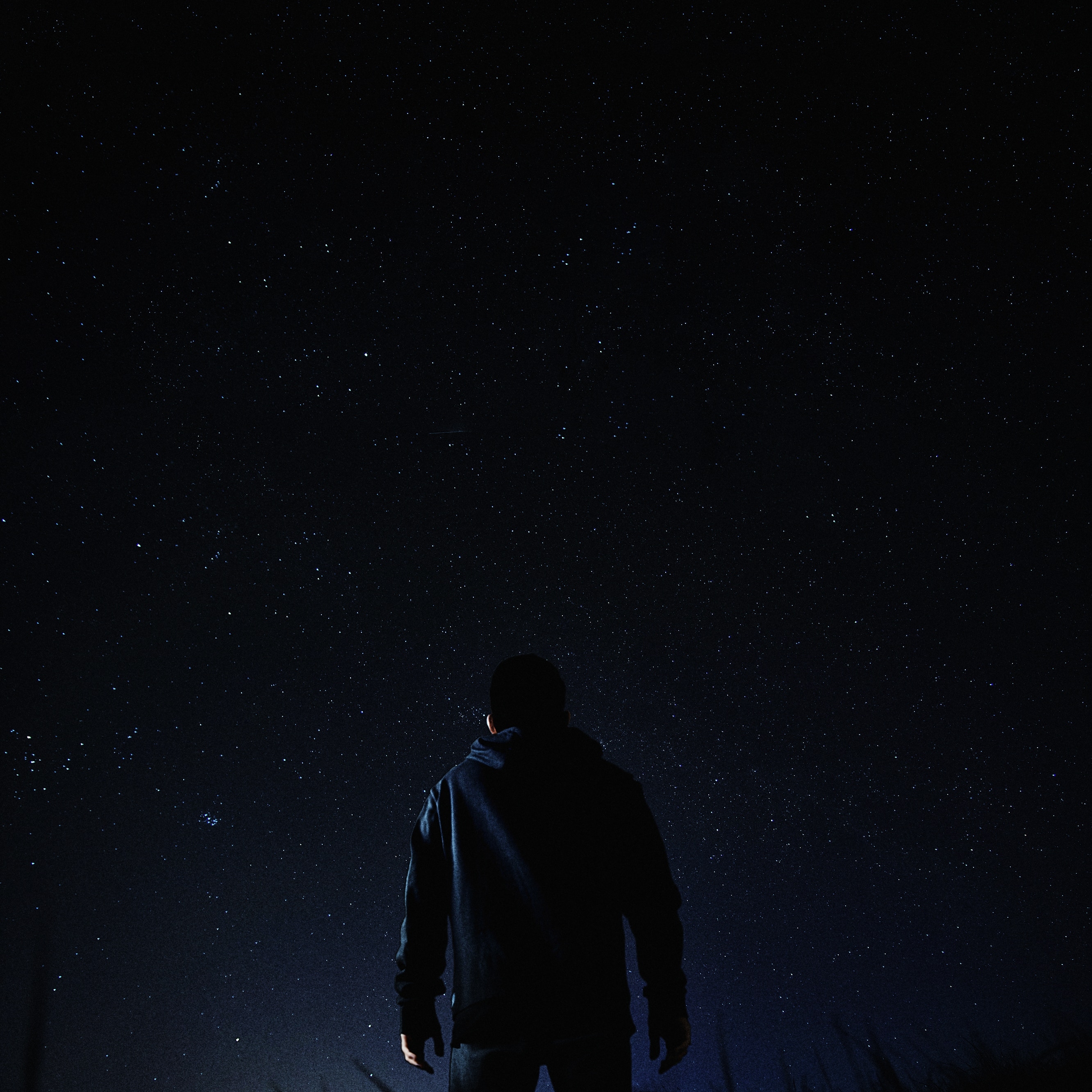 2670x2670  #night, #stars, #sky, #Free image, #solari, #star, Phone