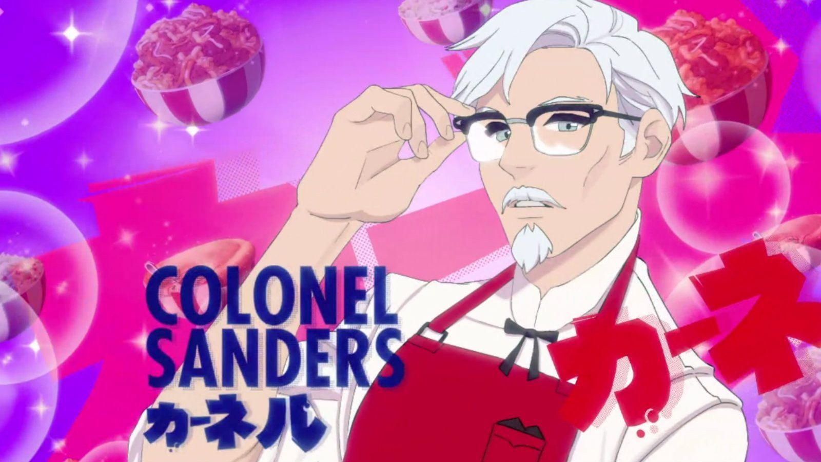 1600x900 KFC's Anime Styled Dating Sim Lets You Date Colonel Sanders, Desktop