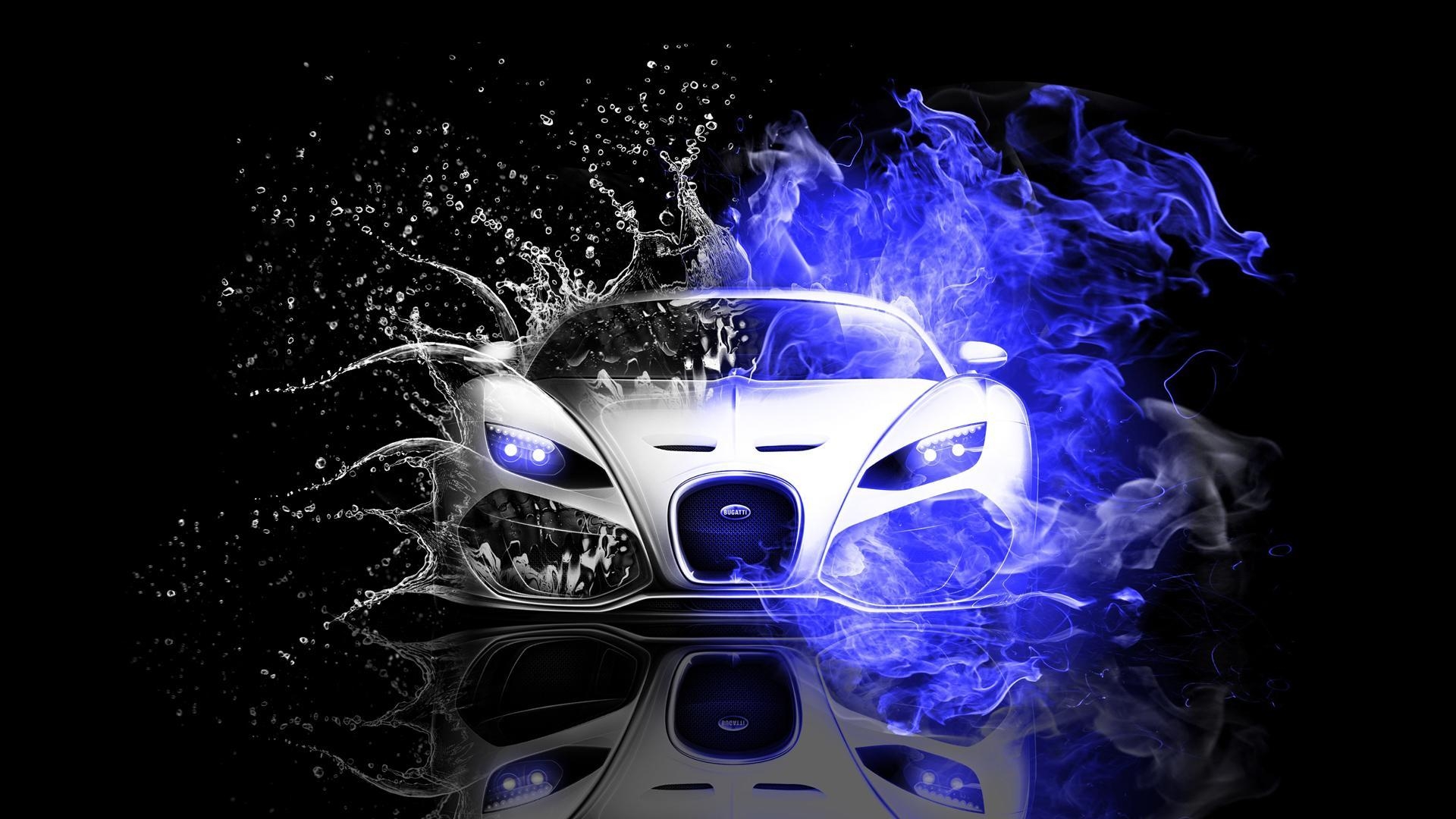 1920x1080 3D Neon Car Wallpaper HD for Android, Desktop