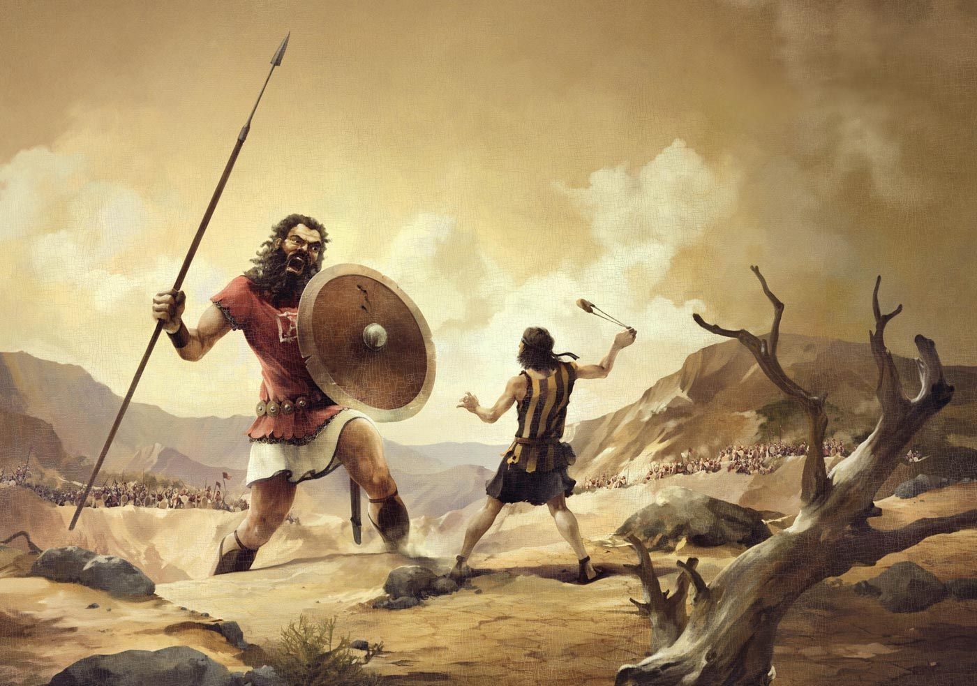 1400x990 Any GIANTS in your life?. Giants in the bible, David and goliath, David vs goliath, Desktop