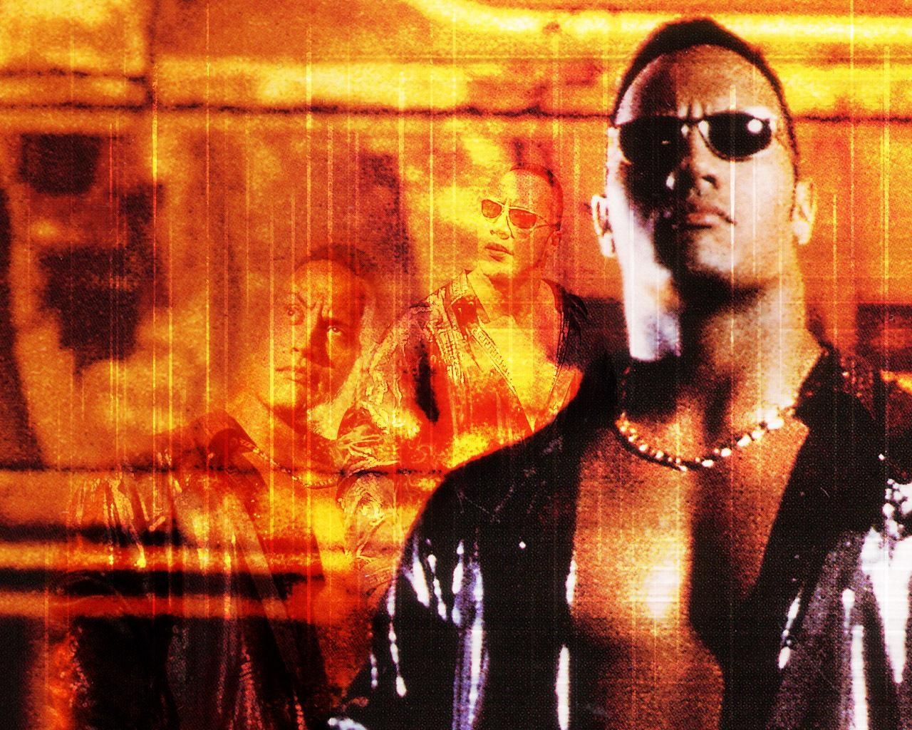 1280x1030 The Rock Wallpaper Wwe Group , HD Wallpaper, Desktop