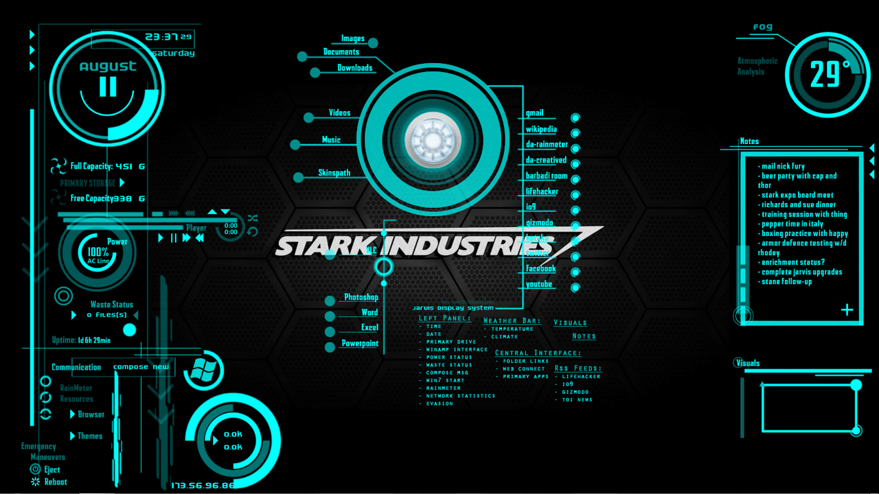 1280x720 Similiar Jarvis Background Keywords, Desktop