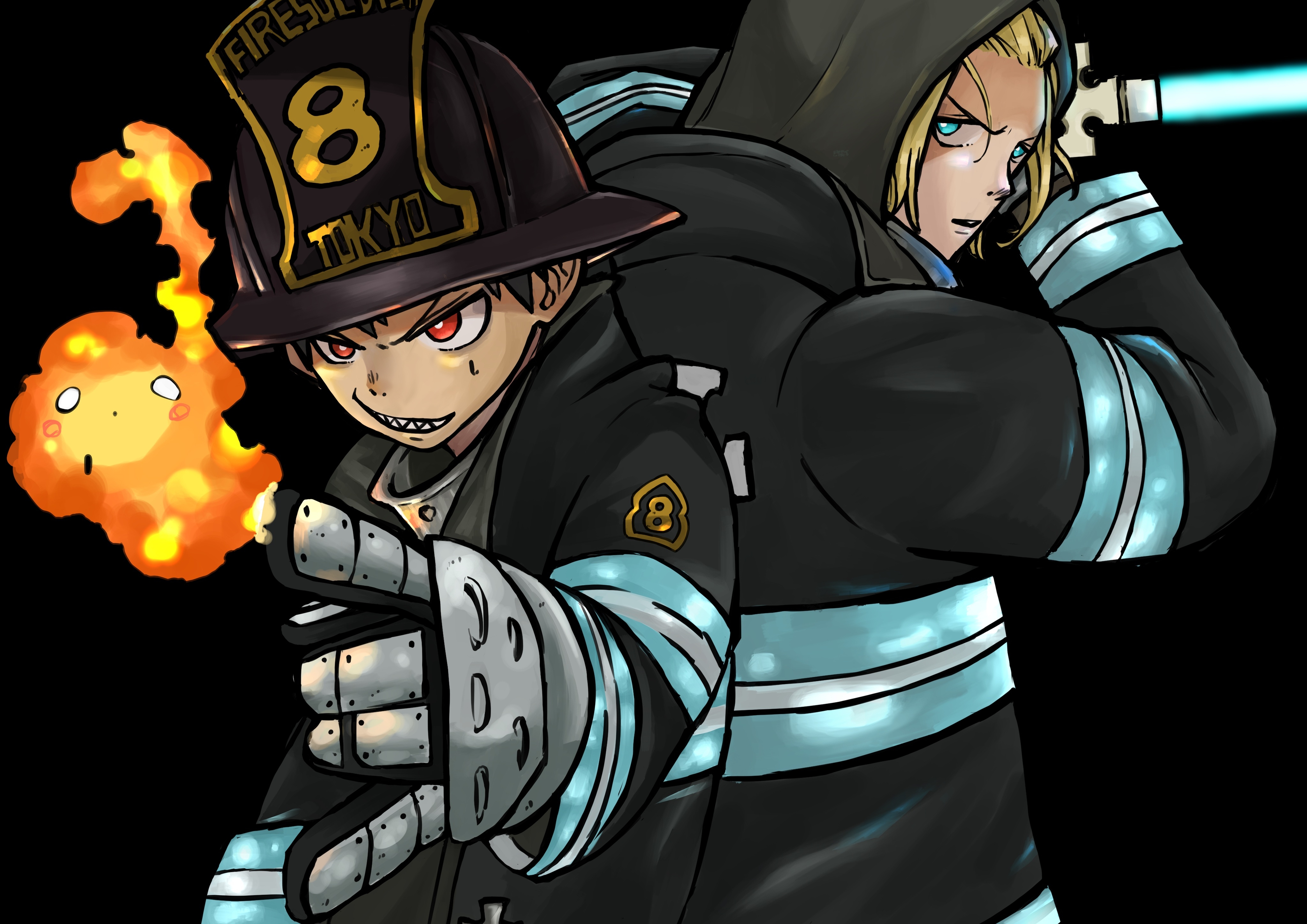 4100x2900 Fire Force 4k Ultra HD Wallpaper. Background Image, Desktop