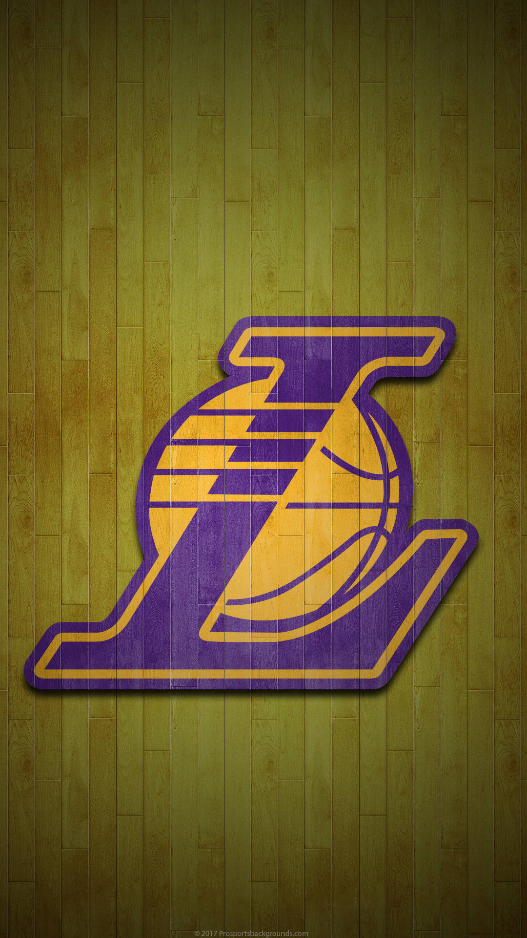 1080x1920 Download Wood Flooring Art La Lakers Wallpaper, Phone