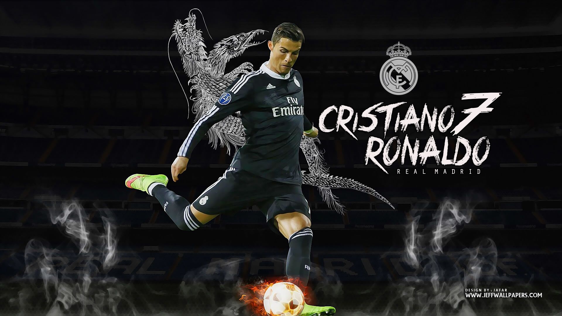 1920x1080 Free download Cristiano Ronaldo Real Madrid wallpaper by Jafarjeef Cristiano [] for your Desktop, Mobile & Tablet. Explore Cristiano Ronaldo Wallpaper Real Madrid. Atletico Madrid Wallpaper, CR7 Wallpaper, Desktop