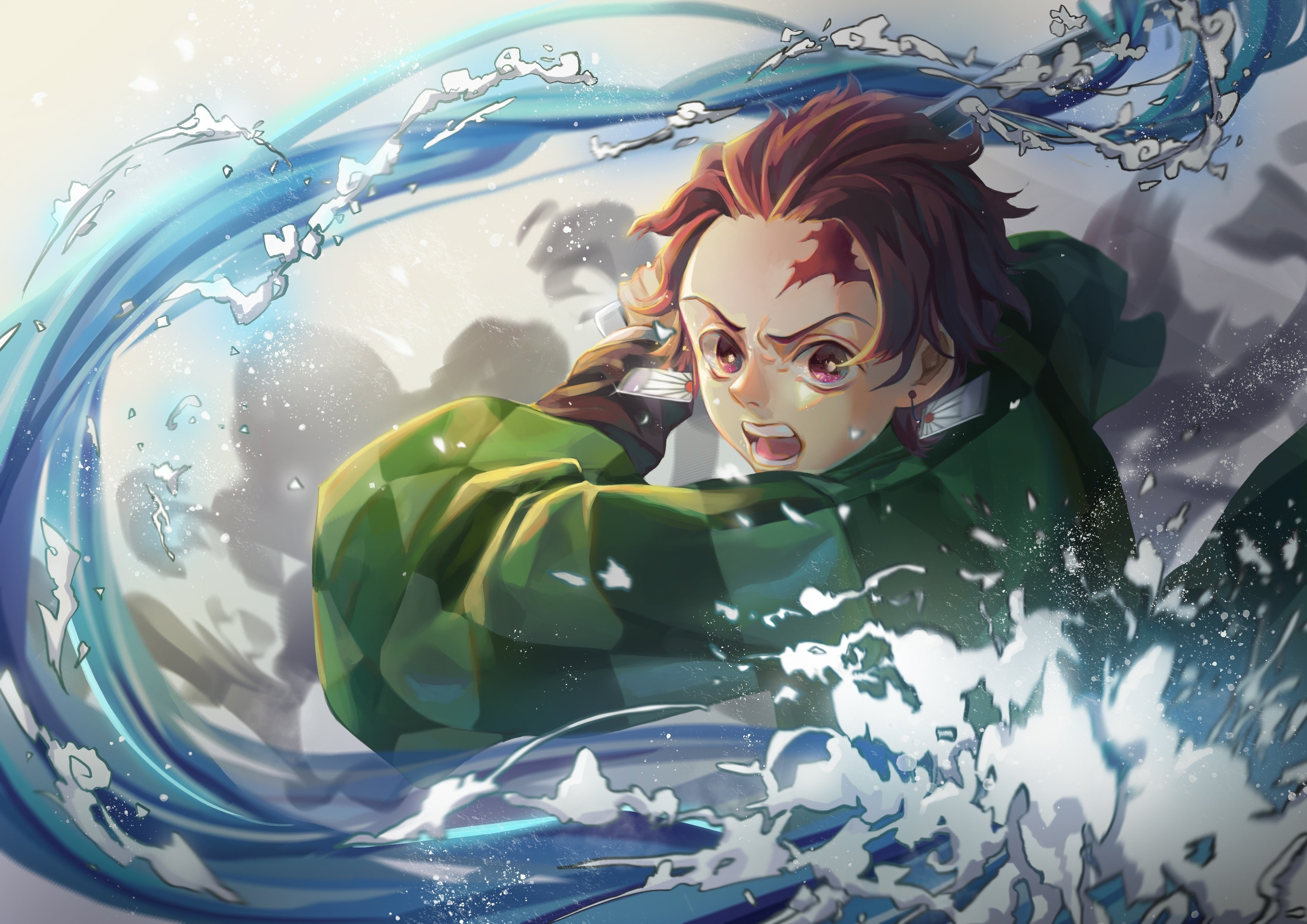 3510x2480 anime image: Demon Slayer Anime Wallpaper, Desktop