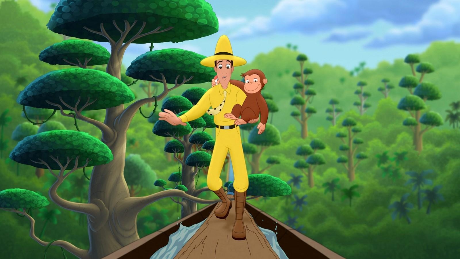 1600x900 Curious George Swings Into Spring (2013), Desktop