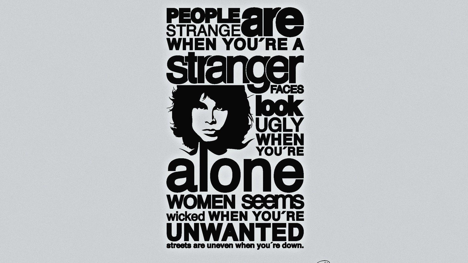 1920x1080 Jim Morrison People Are Strange Music Desktop Wallpaper, Desktop