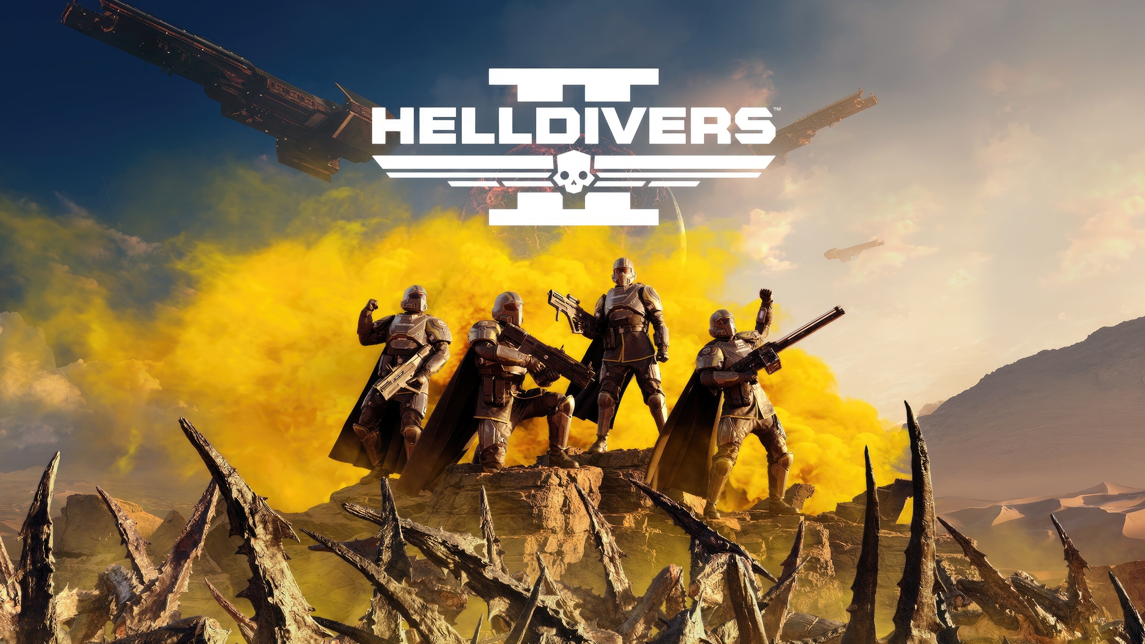 3840x2160 Video Game Helldivers 2 4k Ultra HD Wallpaper, Desktop