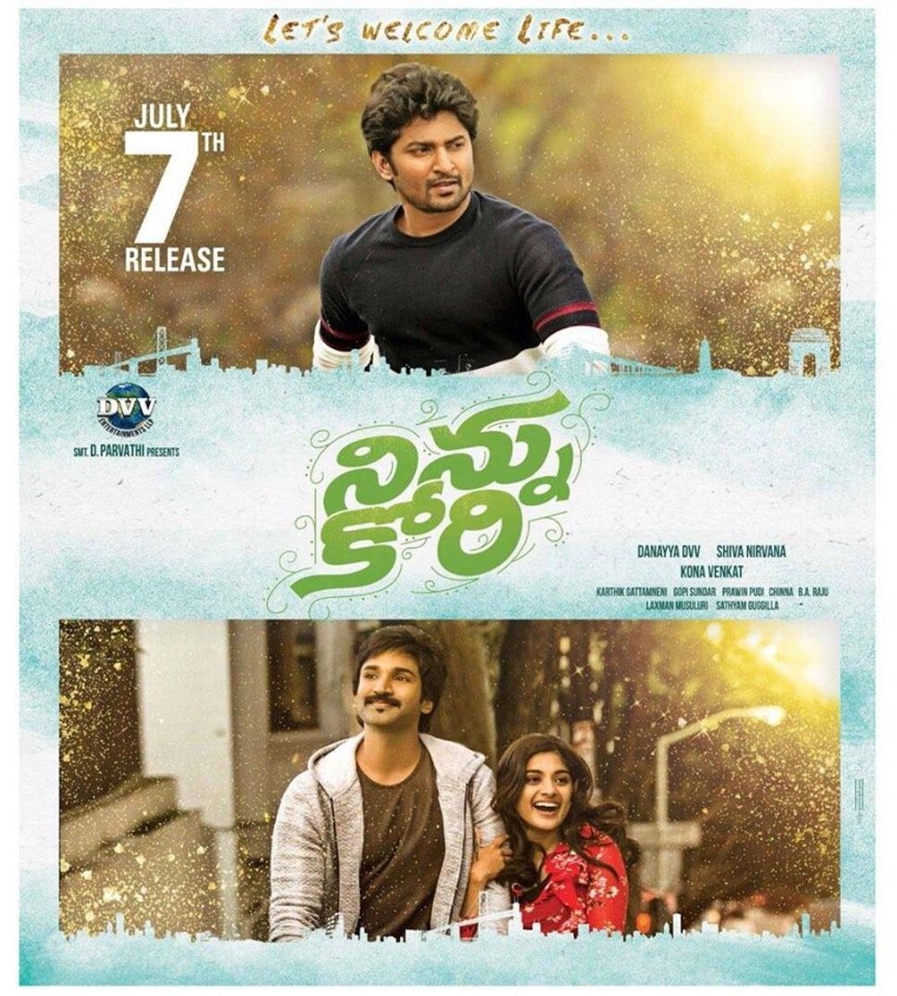 1000x1120 Ninnu Kori Telugu and Hindi Movie Image, Phone