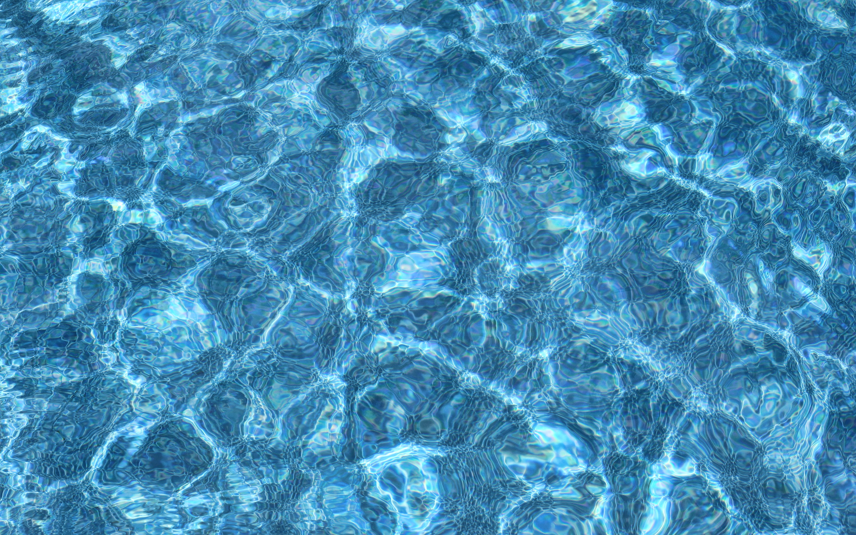 2880x1800 Download wallpaper blue water texture, waves blue background, water waves texture, pool top view, sea texture for desktop with resolution. High Quality HD picture wallpaper, Desktop