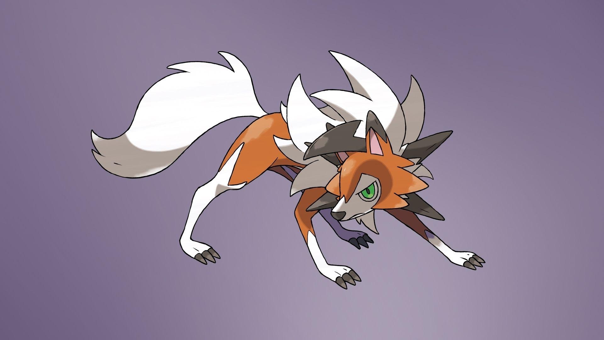 1920x1080 Dusk Lycanroc Pokemon Ultra Sun and Moon HD Wallpaper, Desktop