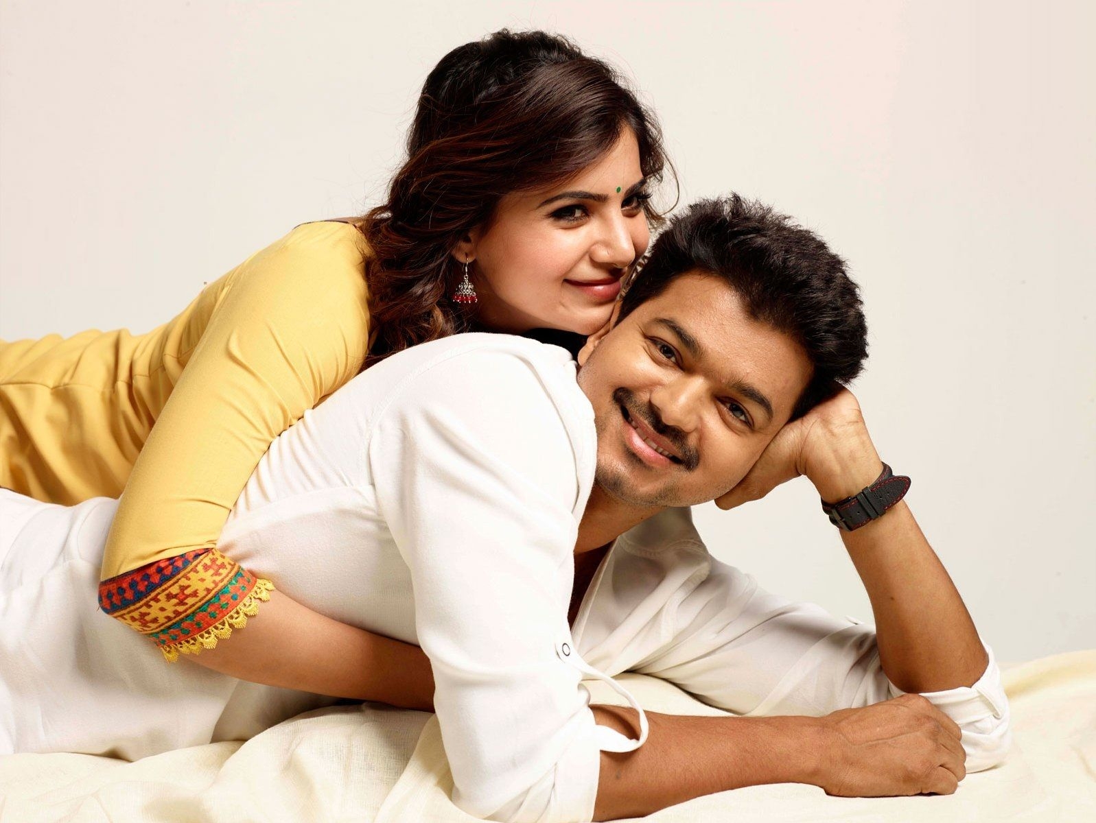 1600x1200 Vijay And Samantha Ruth Prabhu Vijay Samantha Poster, Desktop