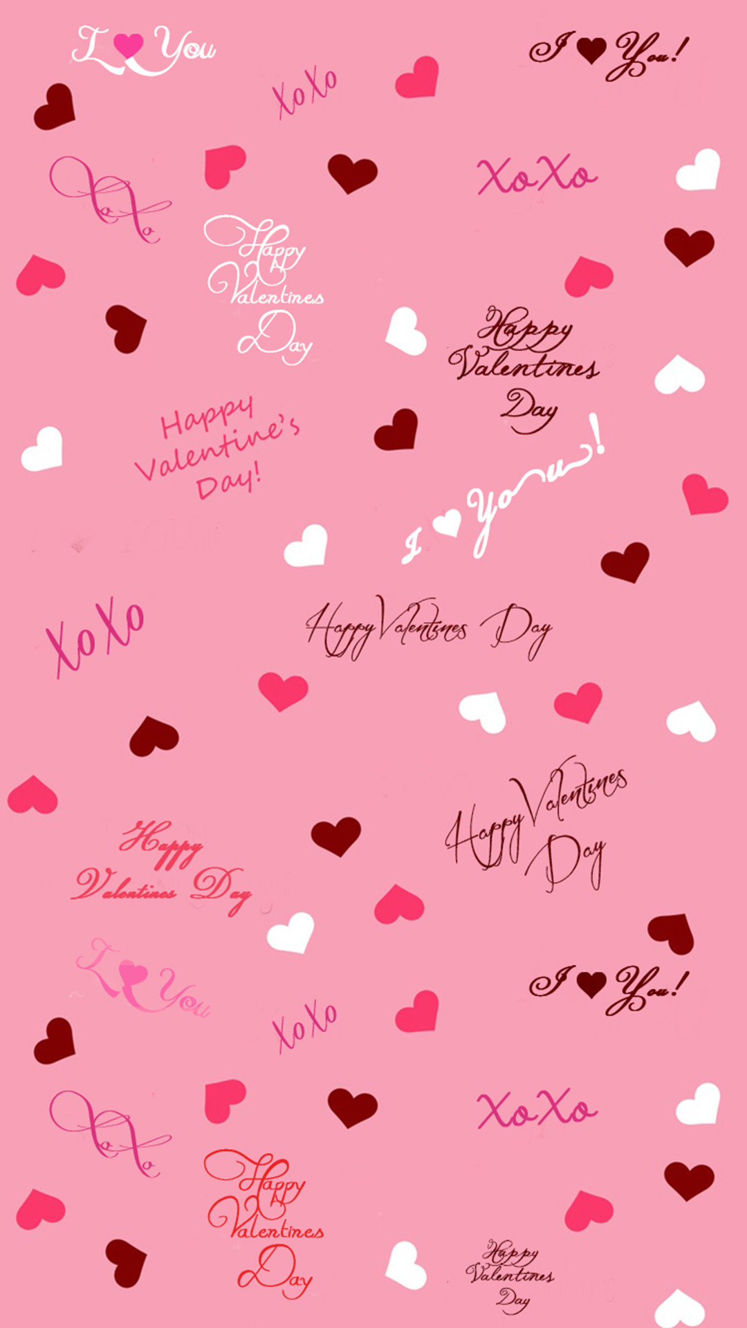 1080x1920 Love Cute Pink Wallpaper, HD Love Cute Pink Background on WallpaperBat, Phone