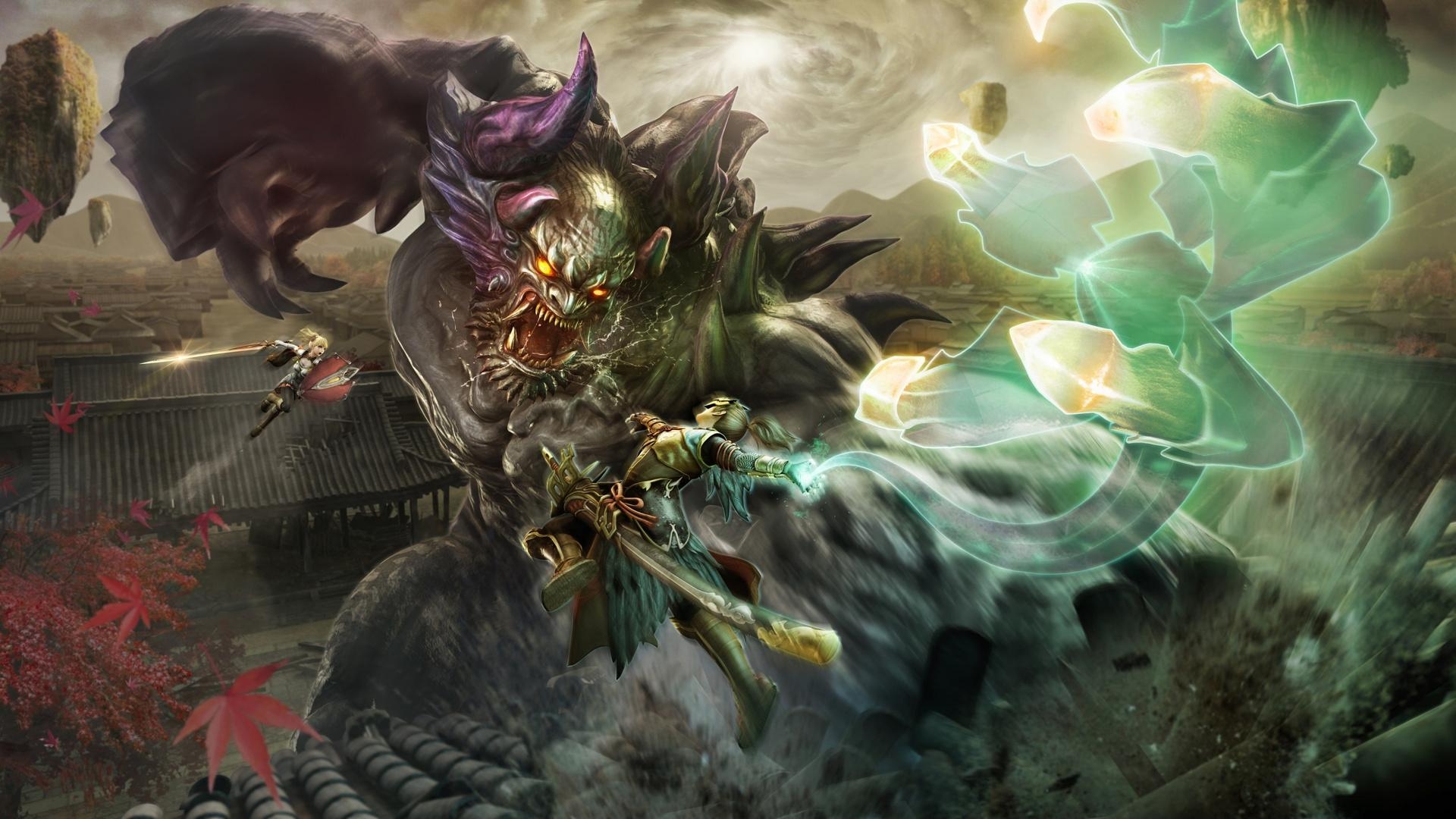 1920x1080 Slayer vs demon Wallpaper from Toukiden 2, Desktop