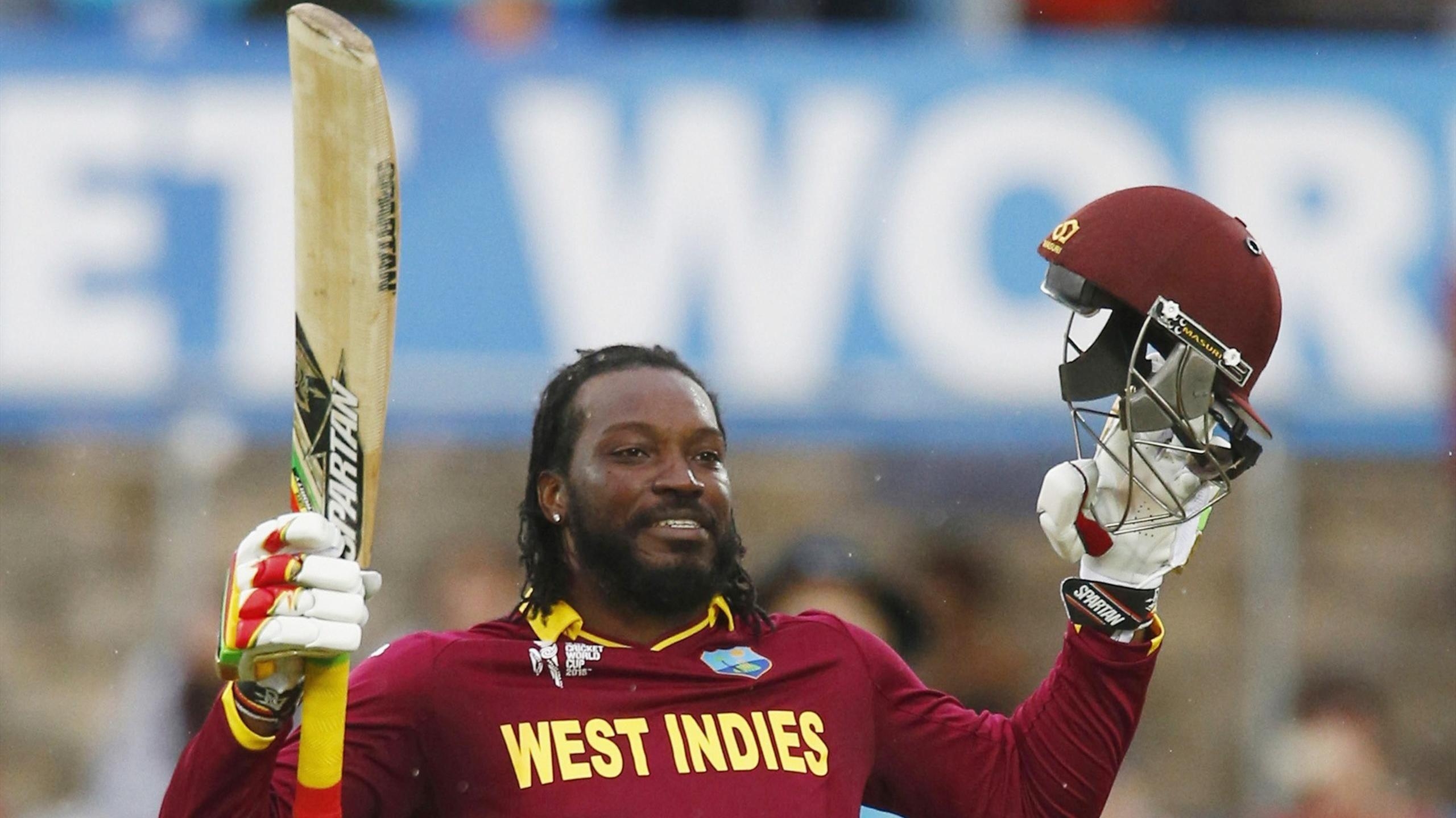 2560x1440 Chris Gayle photo dupes fans hours after he scored World Cup's first, Desktop