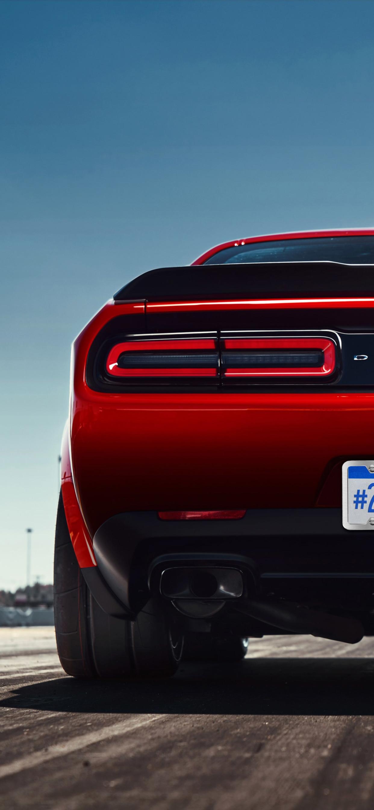 1250x2690 Dodge Challenger iPhone Wallpaper, Phone