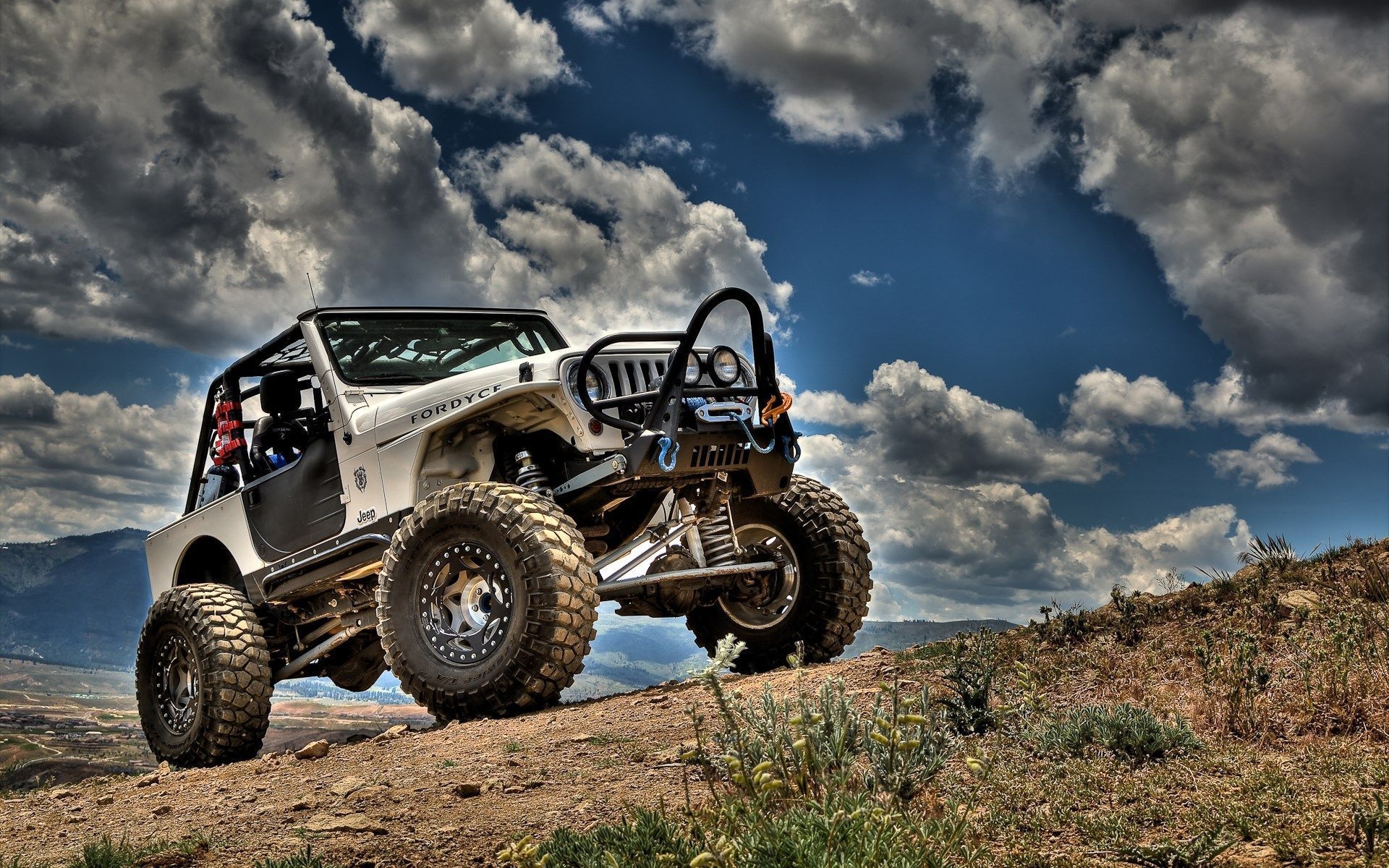 1920x1200 Offroading Background, Desktop