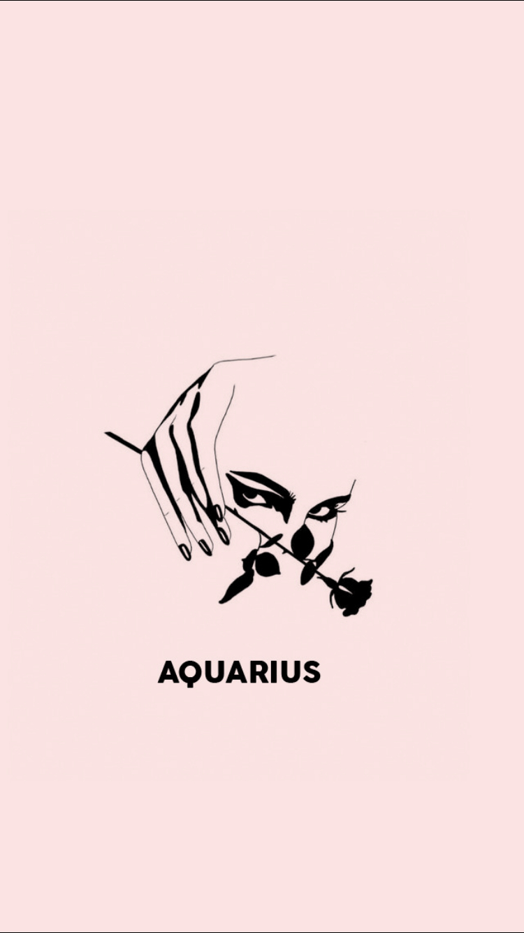 750x1340 IPHONE Wallpaper. Aquarius aesthetic, Aquarius art, Zodiac signs, Phone