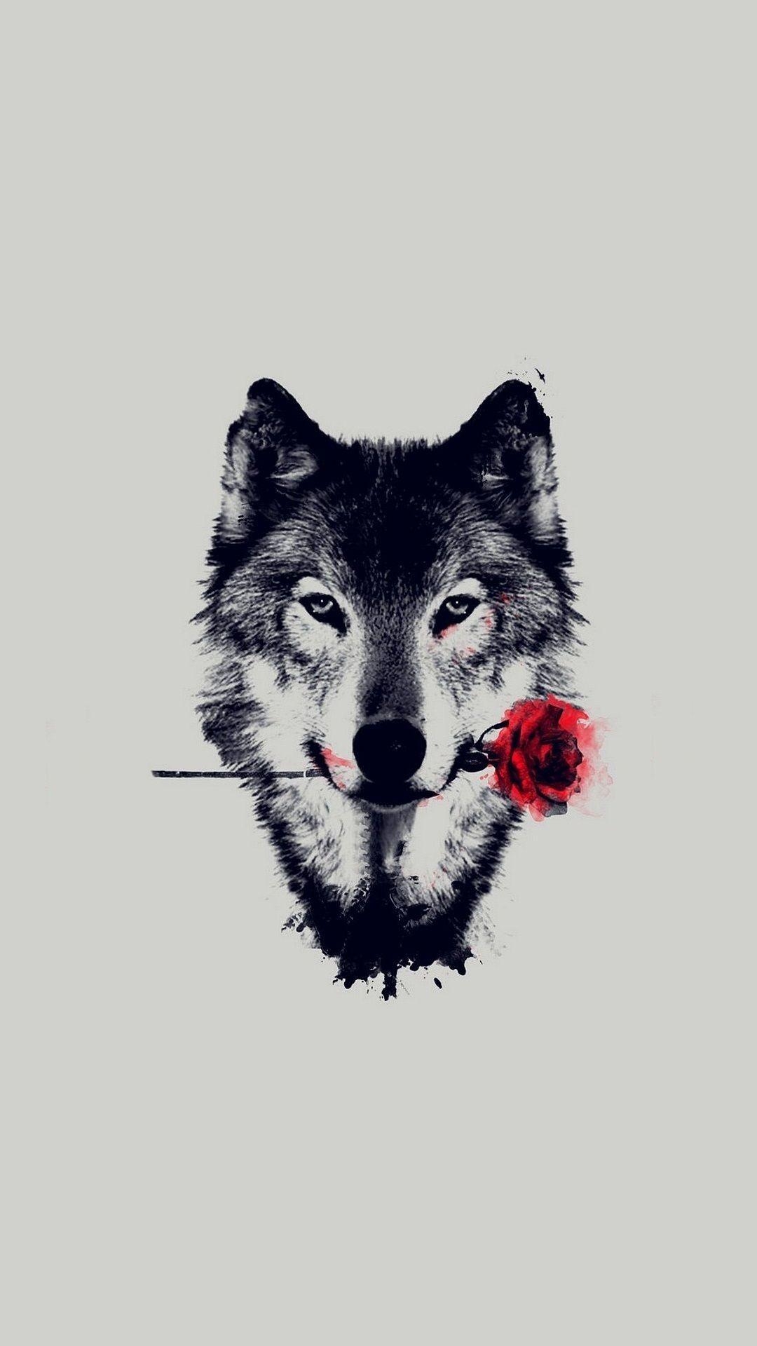 1080x1920 Wolf Wallpaper HD For iPhone Wallpaper on Hupages.com, if you like it dont forget save it or repin it. Have. Art wallpaper iphone, iPhone wallpaper wolf, Rose art, Phone