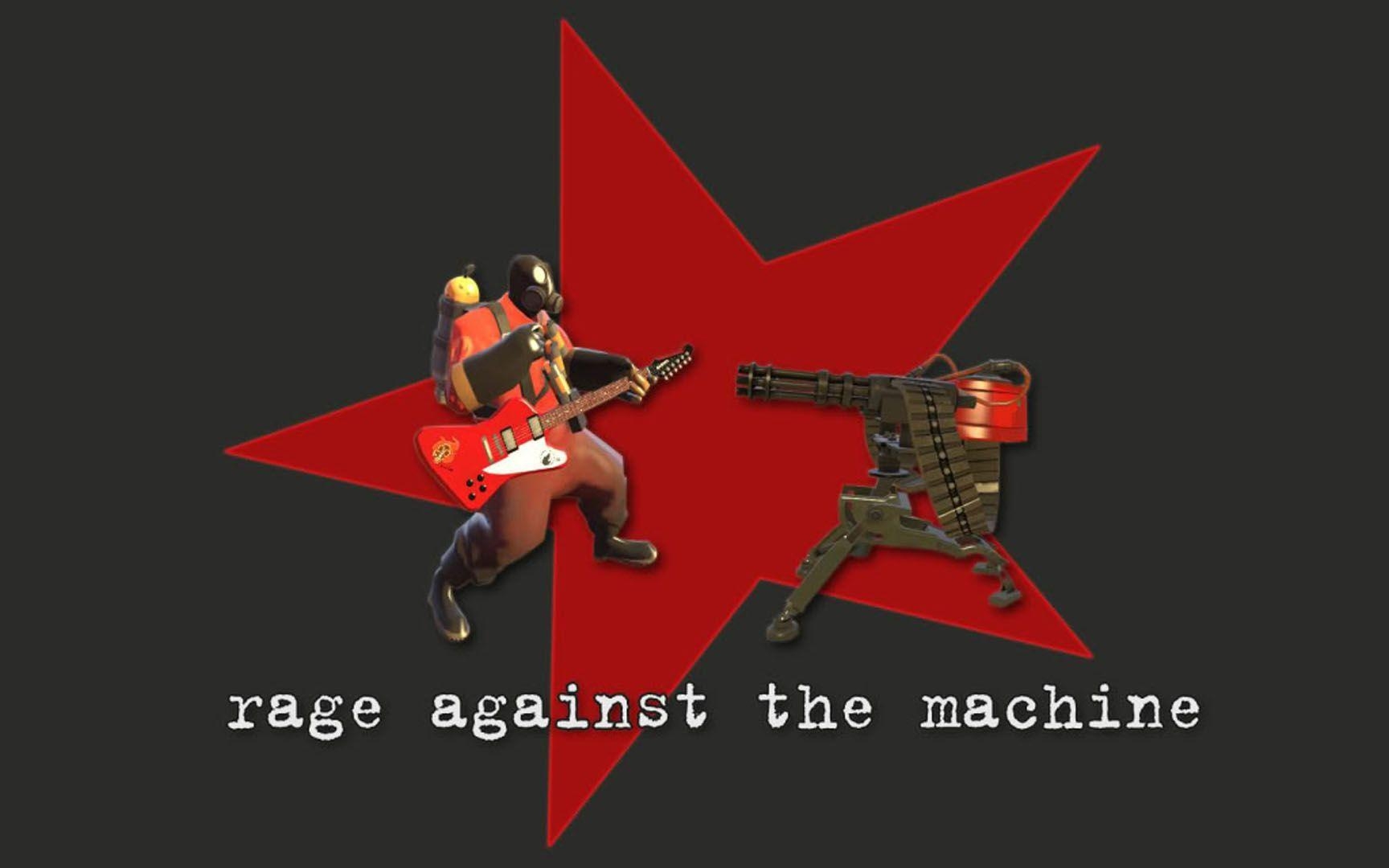 1730x1080 Rage Against The Machine Fortress 2 Wallpaper, Desktop