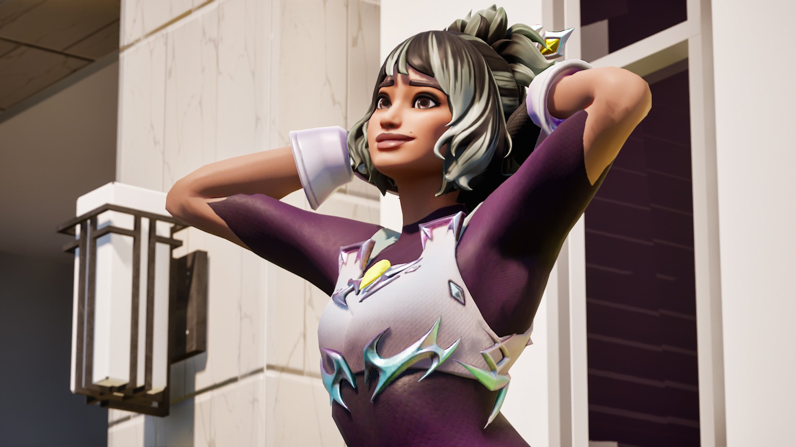 2560x1440 Jamila Fortnite wallpaper, Desktop